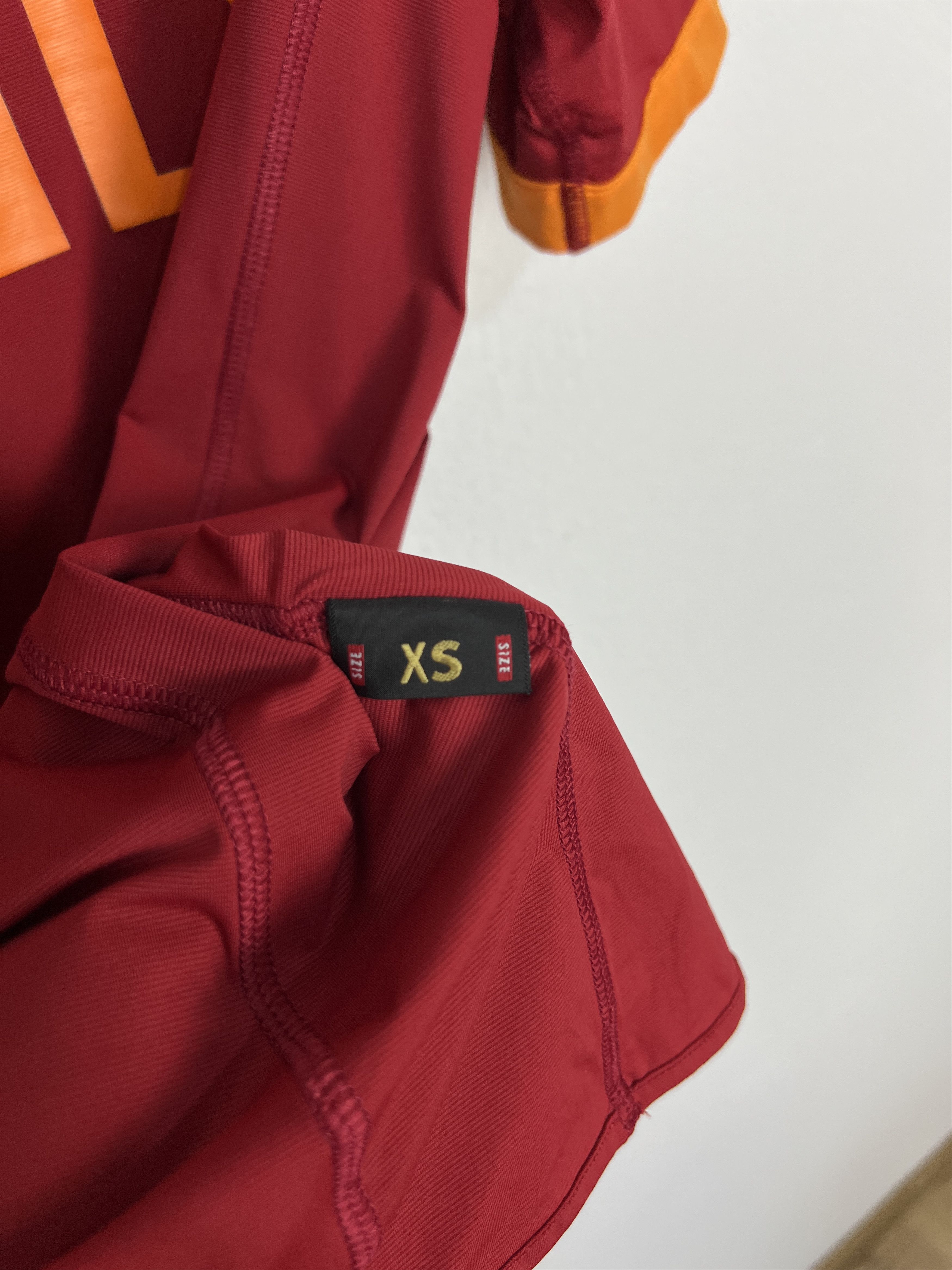 Kappa Roma Home football shirt 2009 Soccer Kappa Maglia Mens Size US XS / EU 42 / 0 - 7 Thumbnail