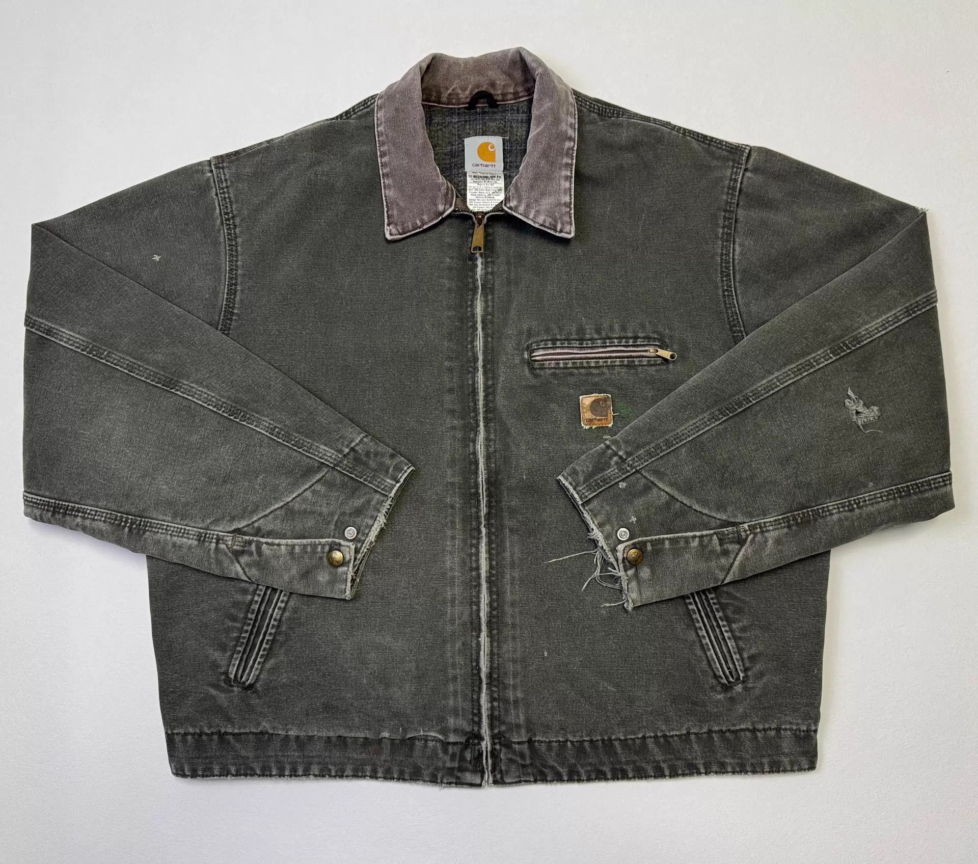 Carhartt Vintage Carhartt J97 Jacket Moss Green XL Size US XL / EU 56 / 4 - 1 Thumbnail