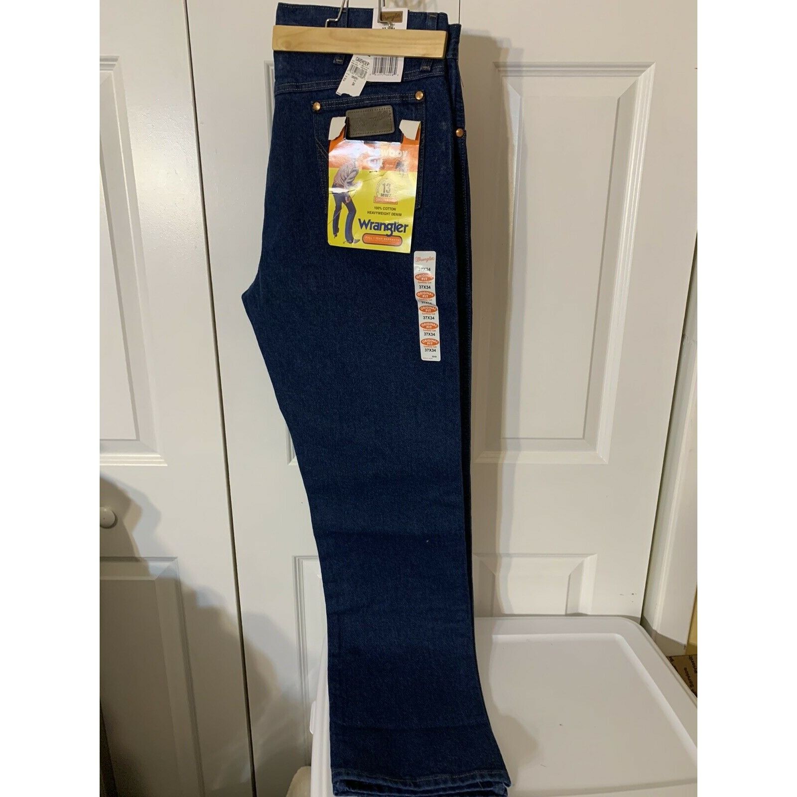 Wrangler New Wrangler Pro Rodeo Jeans 13MWZPW Original Fit 37 X 34 Co Size US 37 - 5 Thumbnail