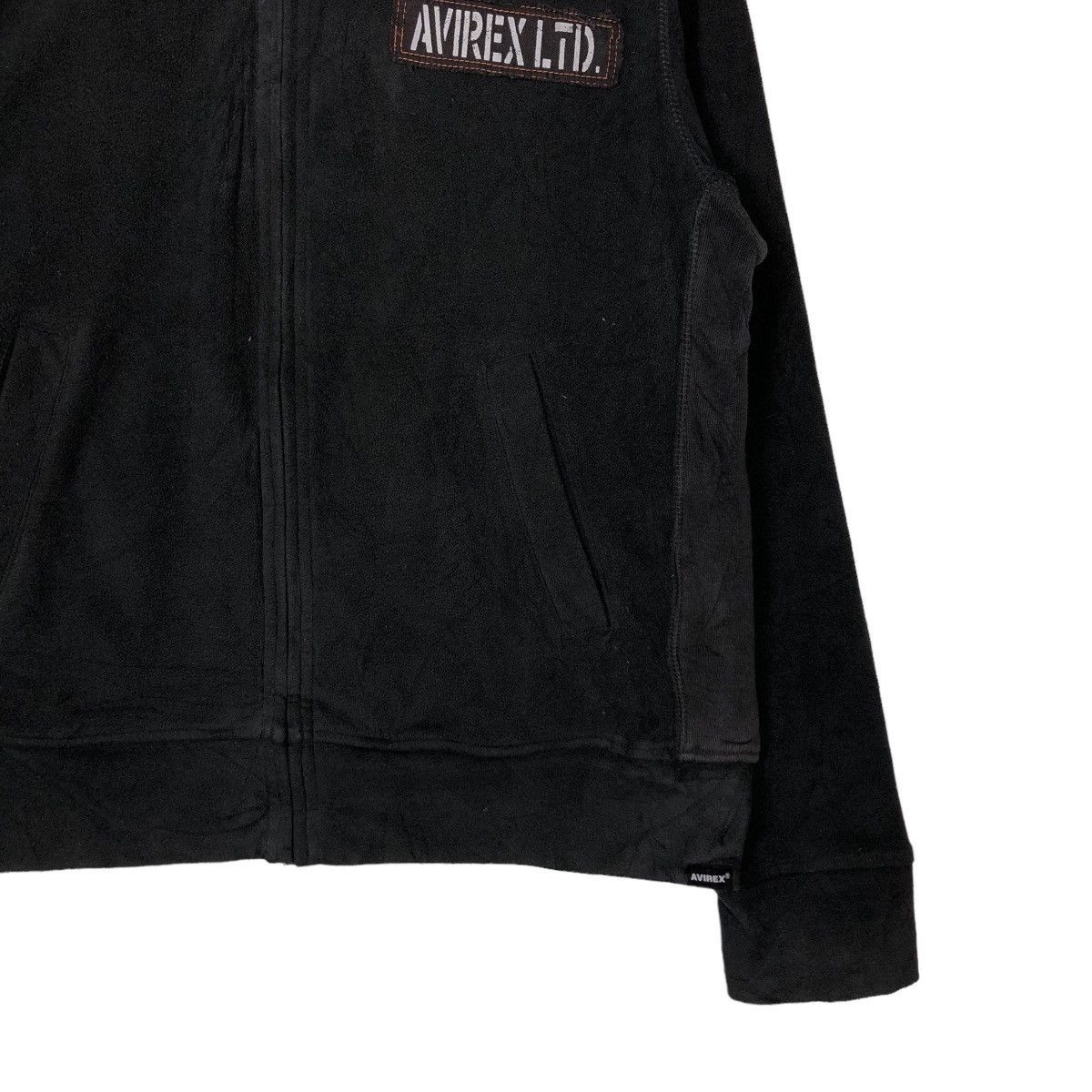 Avirex 📌VINTAGE BIKER JACKET AVIREX USA BIG LOGO MILITARY Size US L / EU 52-54 / 3 - 5 Thumbnail