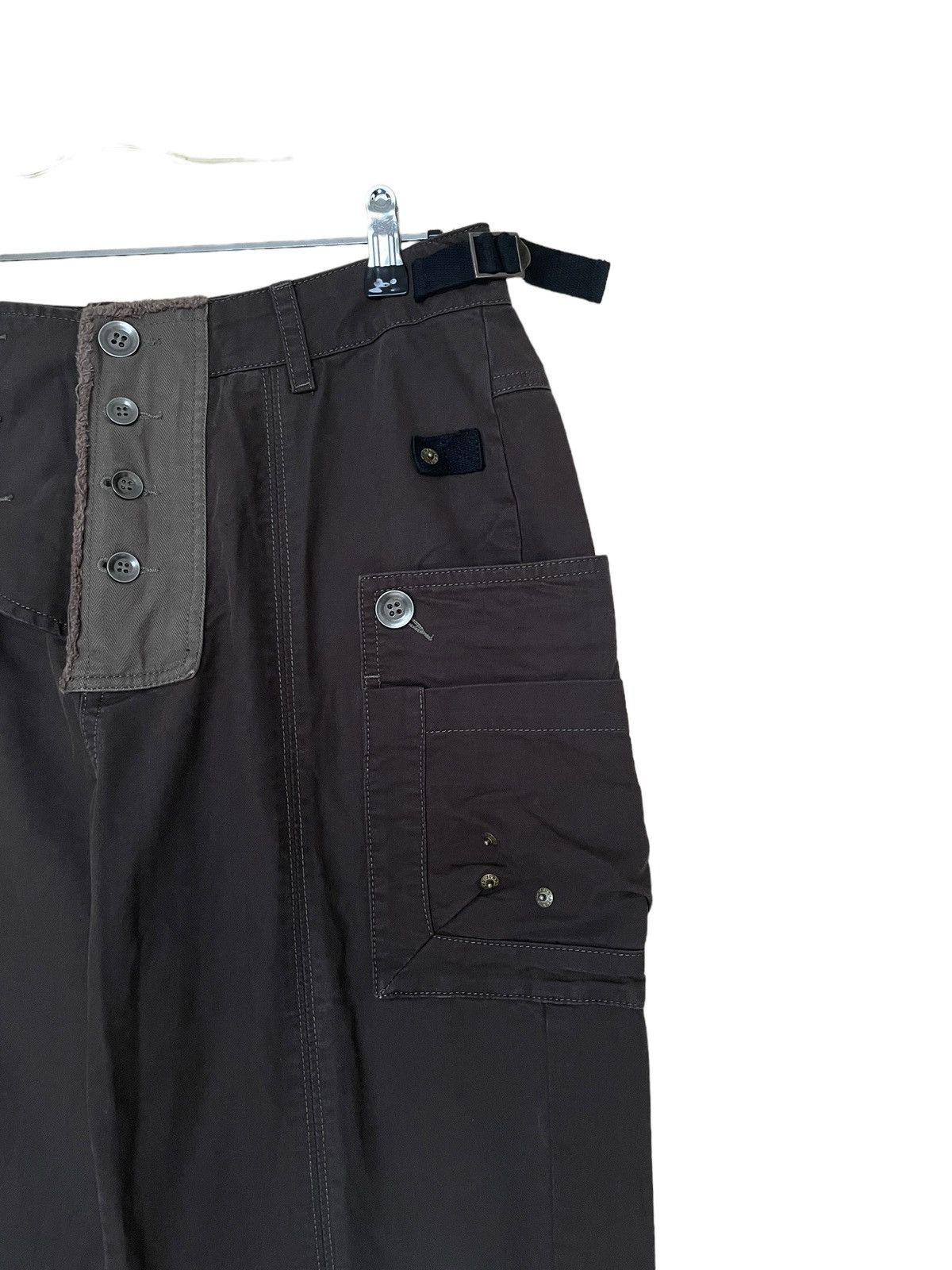 Japanese Brand Vintage Japanese Brand Utility Tactical Pants 1990s Size US 31 - 3 Thumbnail