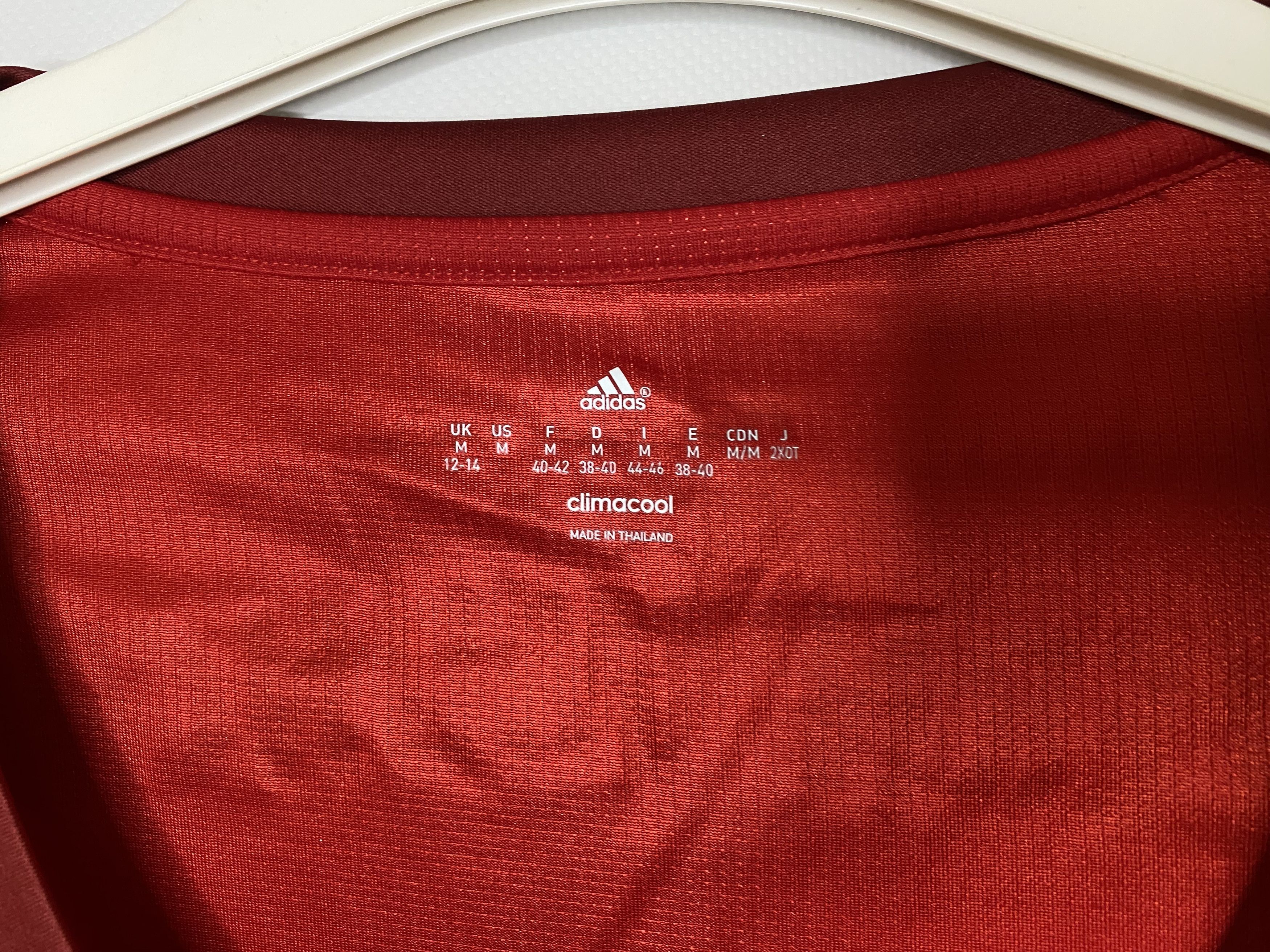 Adidas BAYERN MUNICH 2015 2016 HOME FOOTBALL SHIRT SOCCER JERSEY Size M / US 6-8 / IT 42-44 - 5 Thumbnail