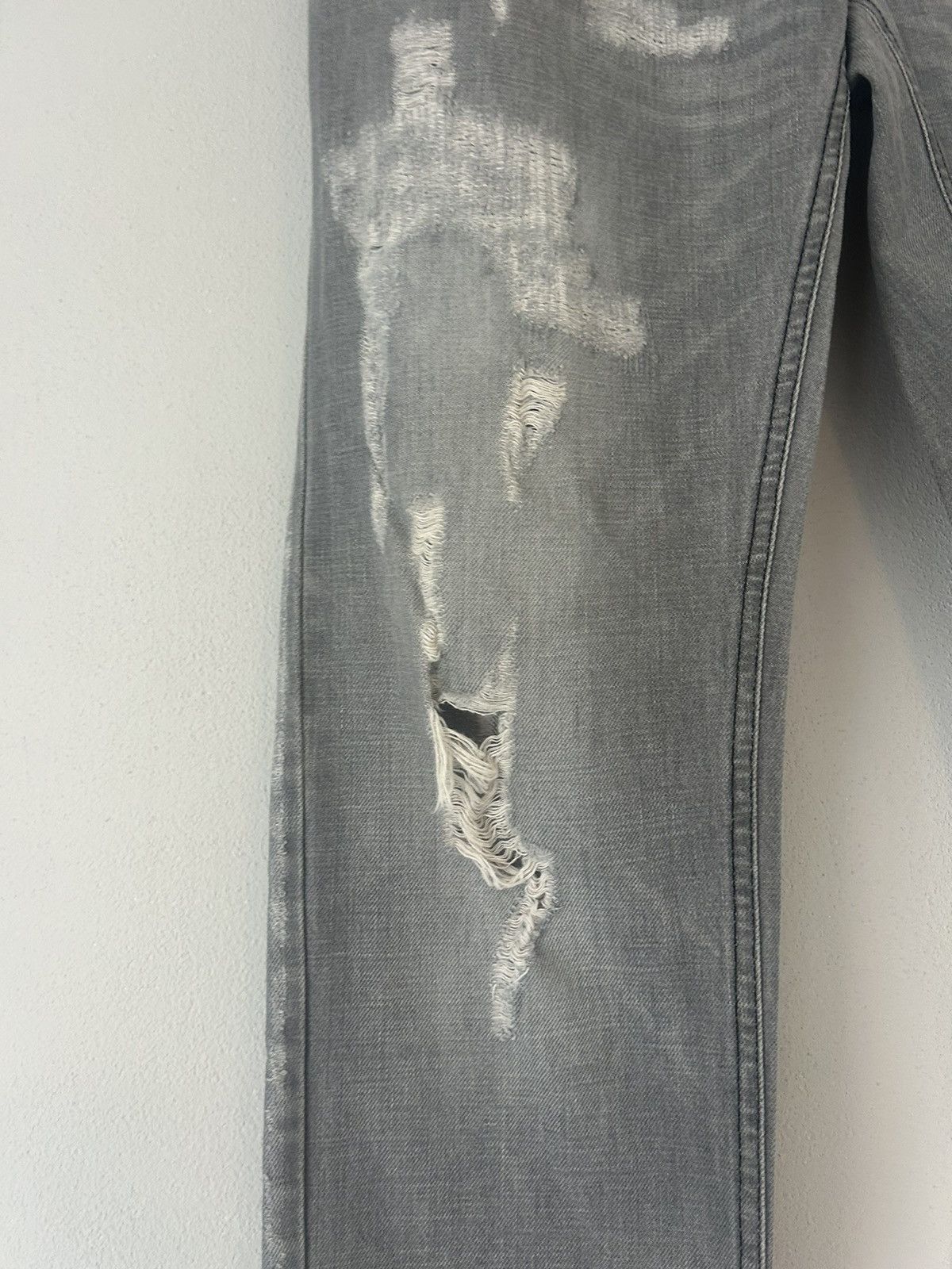 Dolce & Gabbana Boro Stitching Distressed Jeans Size US 34 / EU 50 - 5 Thumbnail