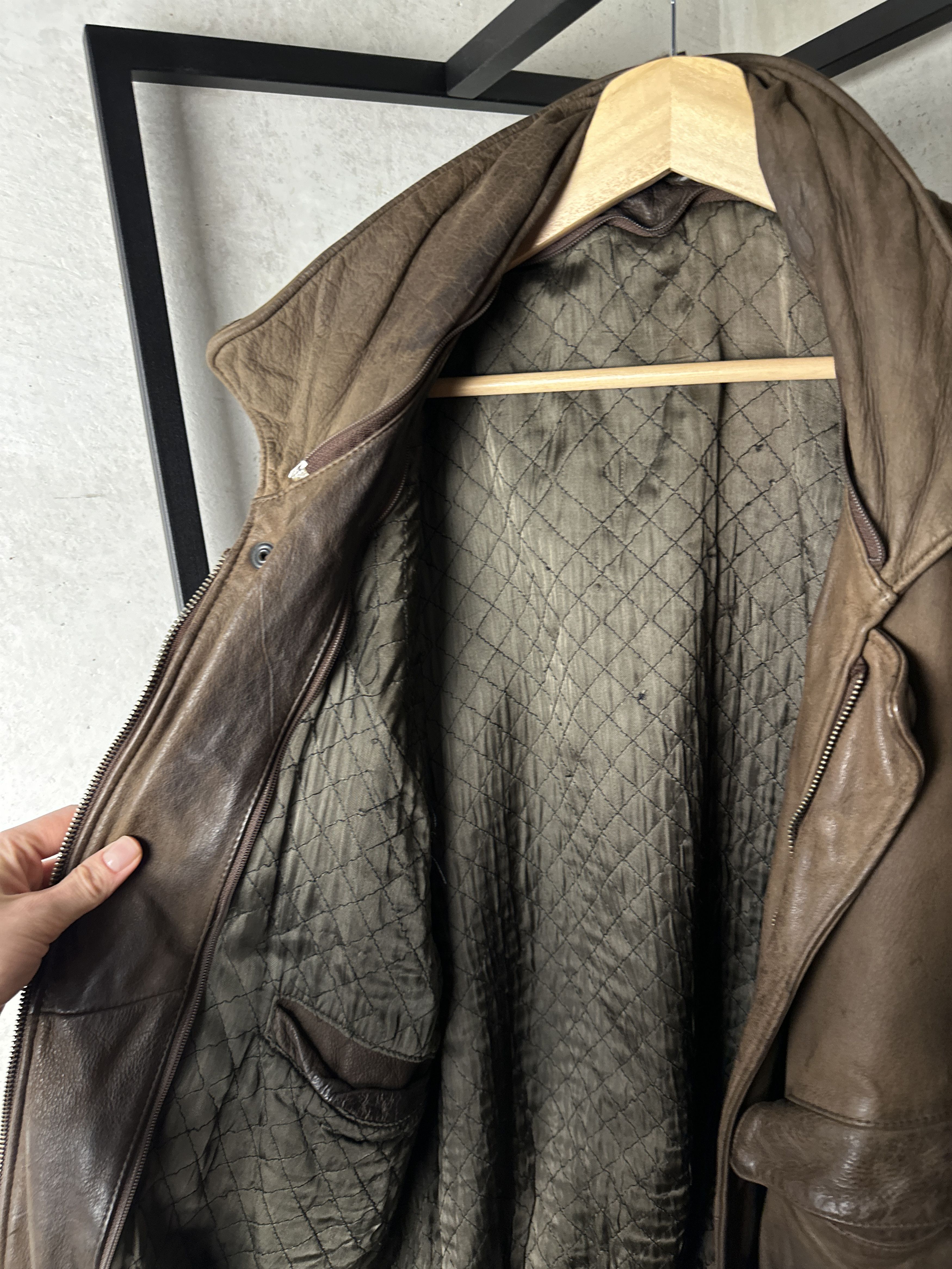 Genuine Leather Vintage Genuine Leather Aviator Jacket Size US XL / EU 56 / 4 - 5 Thumbnail