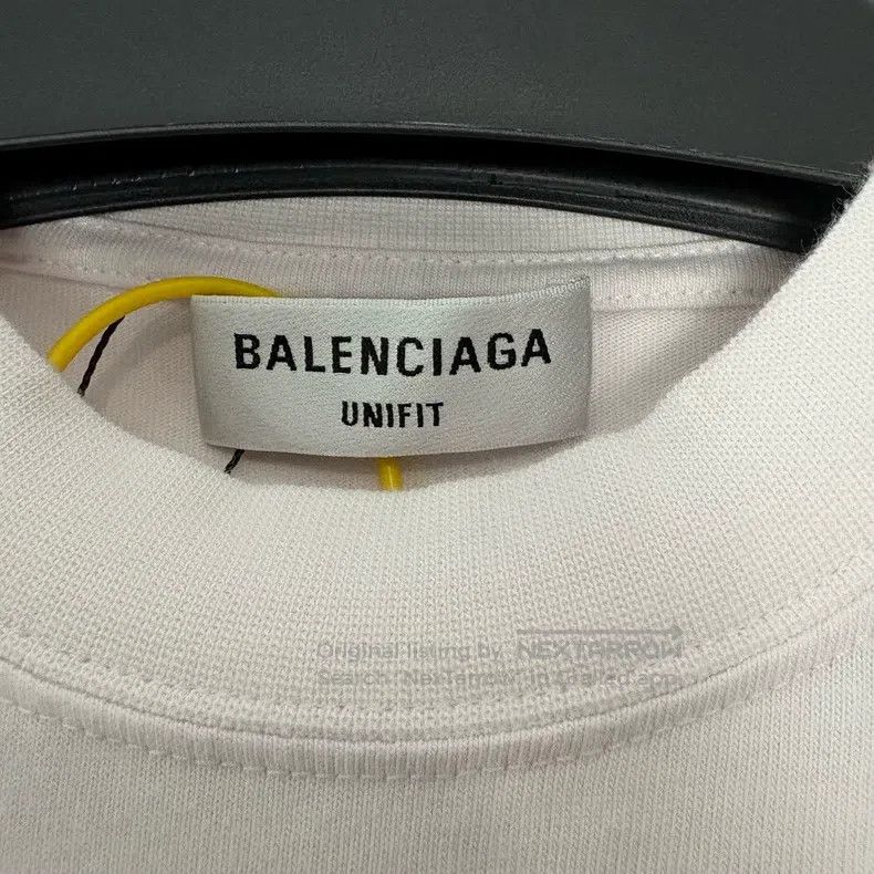 Balenciaga Balenciaga White tape delete line short sleeve Size US S / EU 44-46 / 1 - 3 Thumbnail