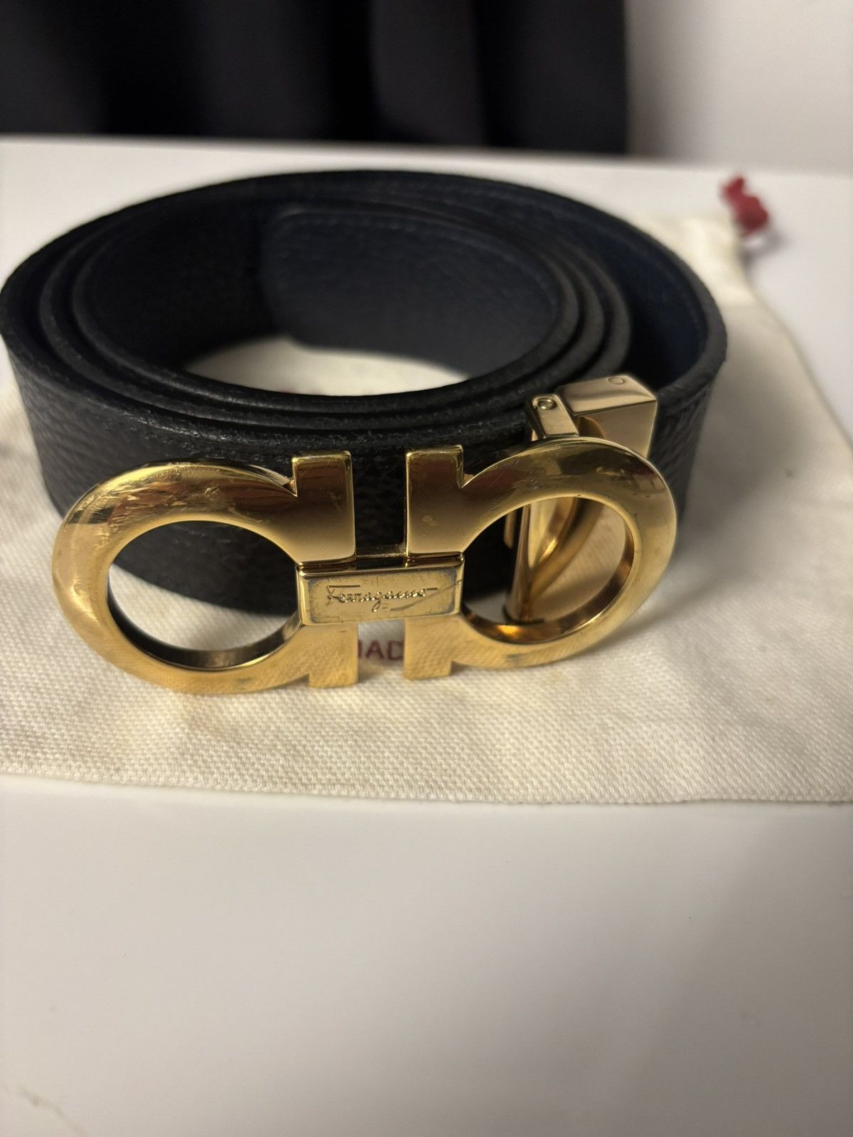 Salvatore Ferragamo Salvatore Ferragamo Reversible Belt Size 34 - 2 Thumbnail