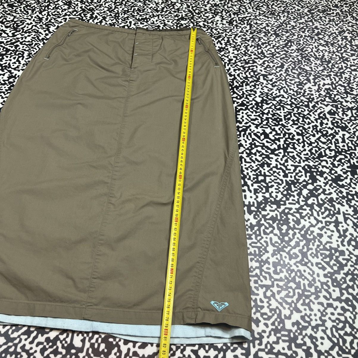 Quiksilver Vintage Y2K Quiksilver Roxy Retro Surf Style Midi Skirt Size 28" / US 6 / IT 42 - 19 Thumbnail