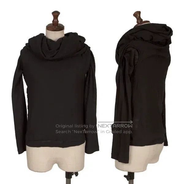 Junya Watanabe Junya Watanabe Medium size Black vintage knit top Size M / US 6-8 / IT 42-44 - 1 Thumbnail