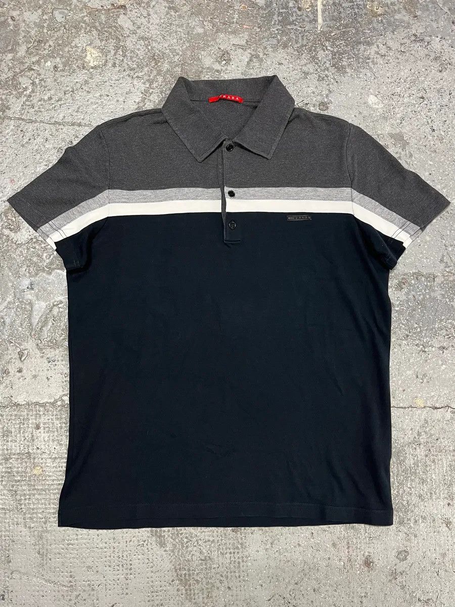 Prada Prada Pique Polo Shirt - Beyond the Line - Linnea