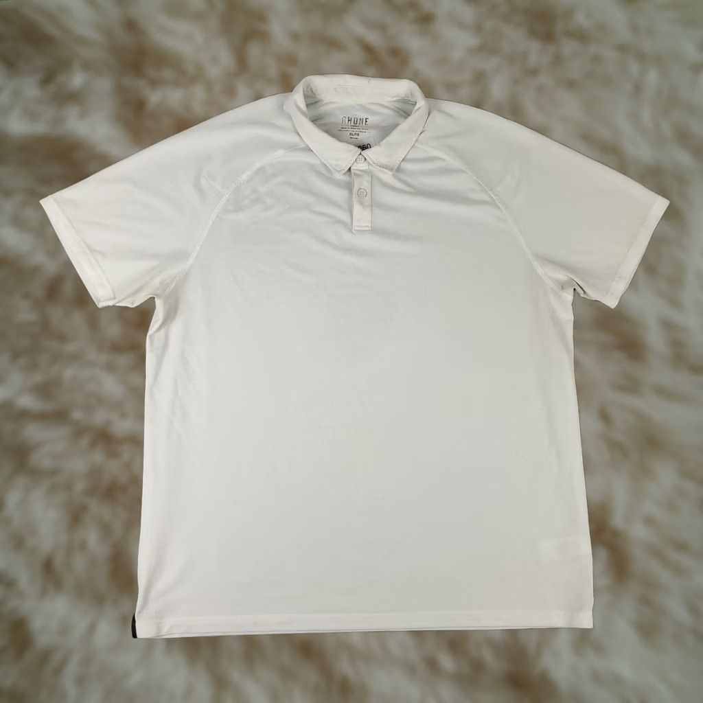 Rhone Rhone Polo Shirt Mens Size XL White Casual Golf Short Sleeve Size US XL / EU 56 / 4 - 1 Thumbnail