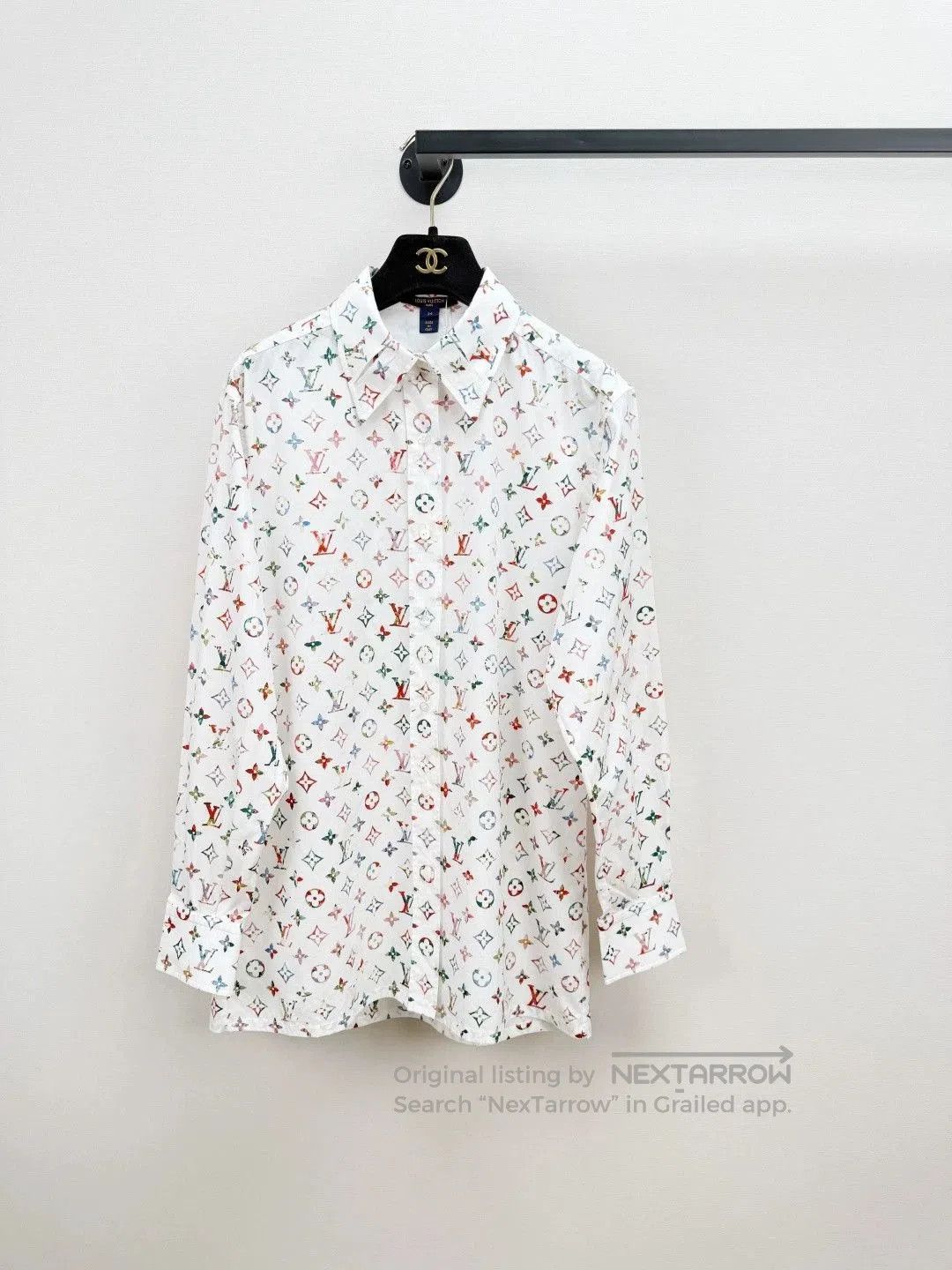Louis Vuitton Louis Vuitton Printed Button Up Shirt. Size US L / EU 52-54 / 3 - 1 Thumbnail