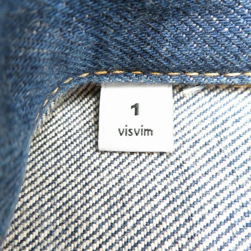 Visvim VISVIM 17AW SS 101 JKT JUMBO UNWASHED JACKET DENIM jean Size US S / EU 44-46 / 1 - 4 Thumbnail