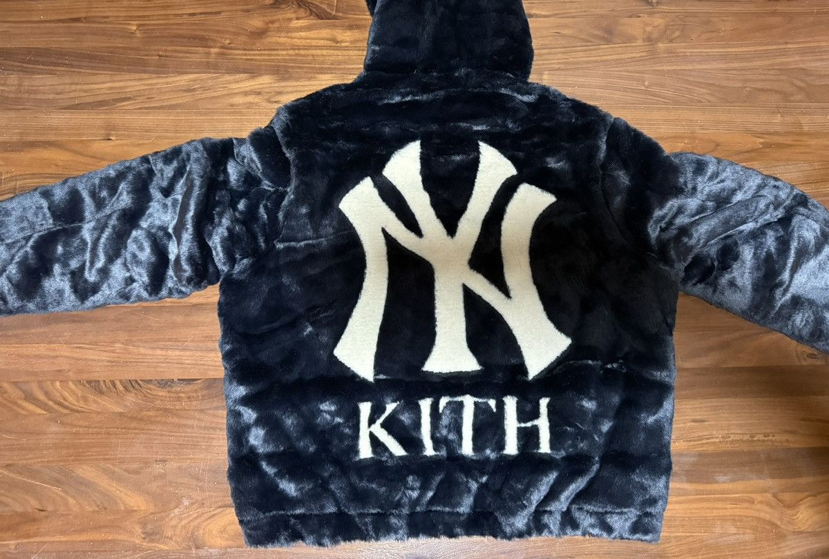 Kith × New York Yankees Kith for the NY Yankees Faux Fur Jacquard Jaysen Hoodie XL Size US XL / EU 56 / 4 - 15 Thumbnail