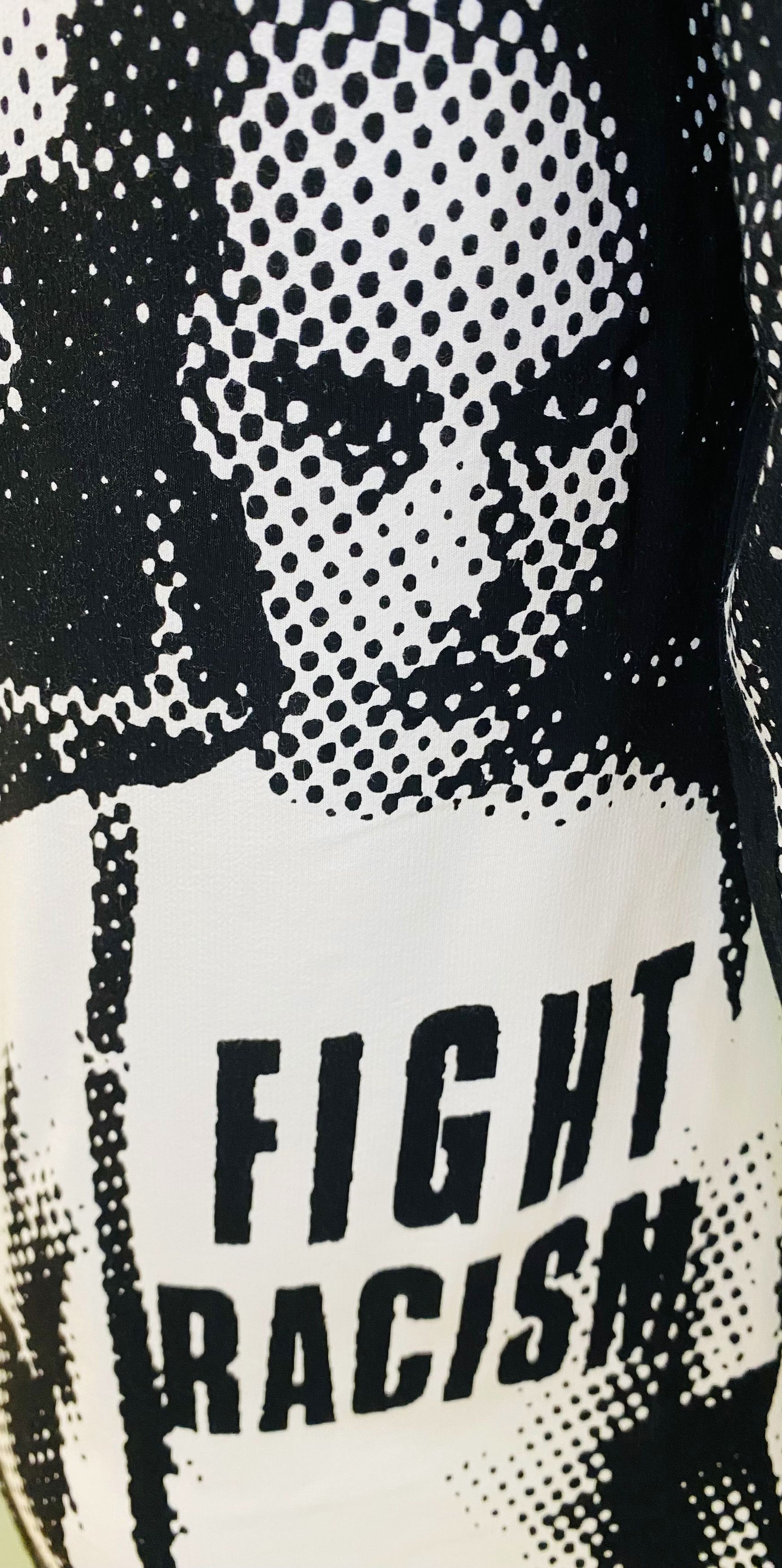 Jean Paul Gaultier Jean Paul Gaultier Fight Racism A/W 1997 Punk Top Shirt Size US M / EU 48-50 / 2 - 12 Thumbnail