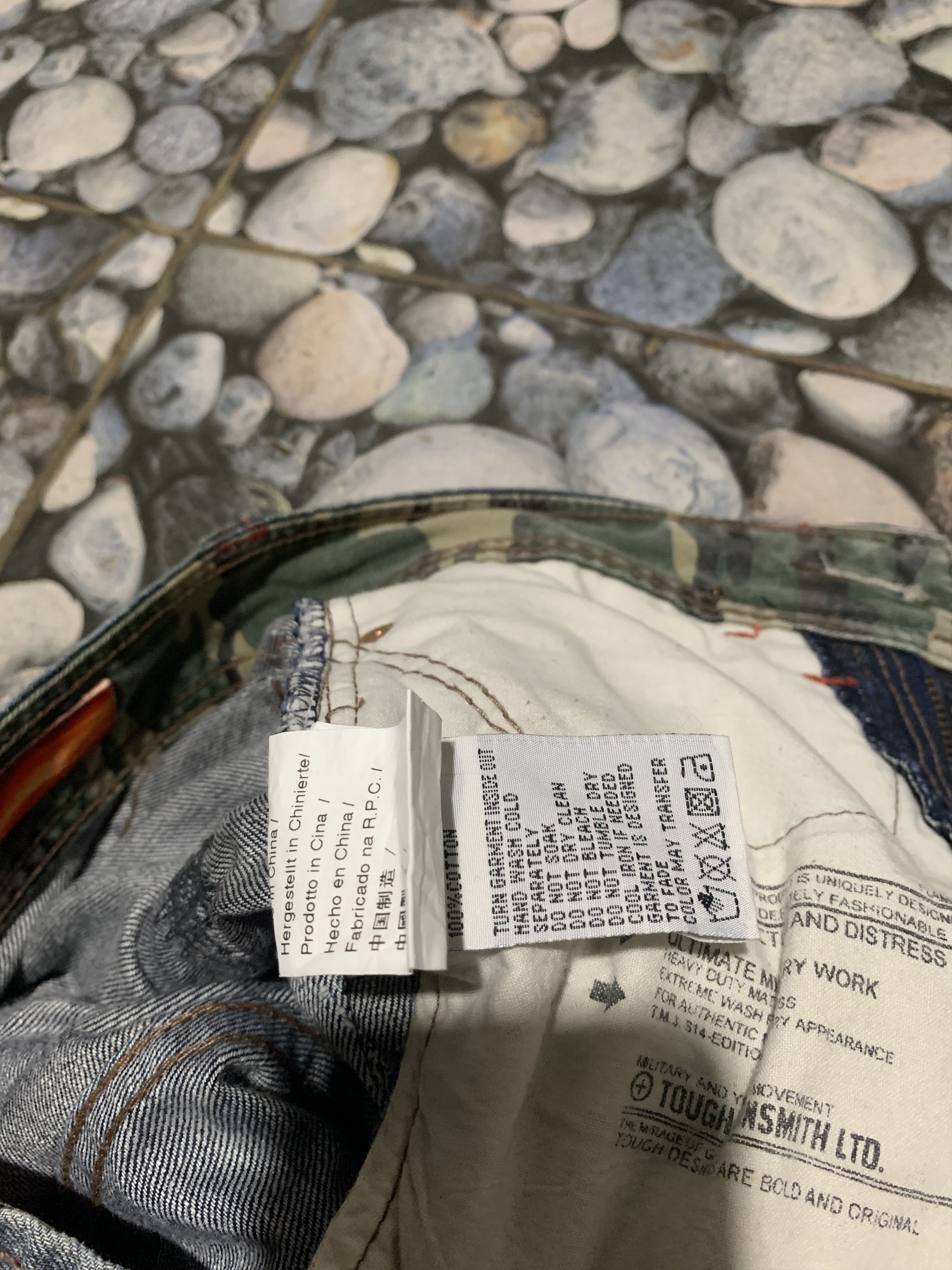 Japanese Brand × Vintage Military Tough Jeans Mith denim. Size US 30 / EU 46 - 9 Thumbnail