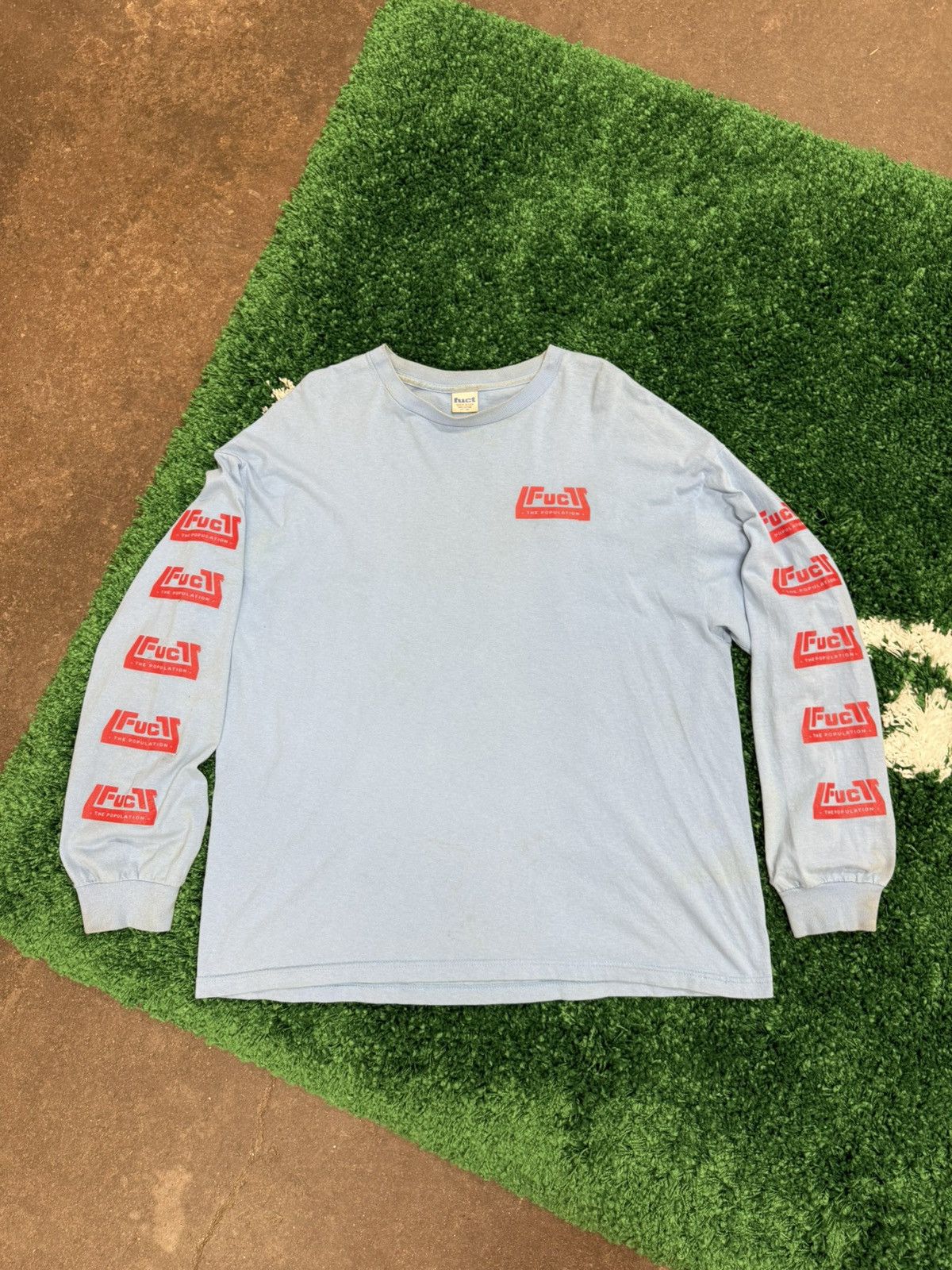 FUCT × Fuck The Population Fuck The Population x Fuct Logo Long Sleeve XXL Size US XXL / EU 58 / 5 - 1 Thumbnail