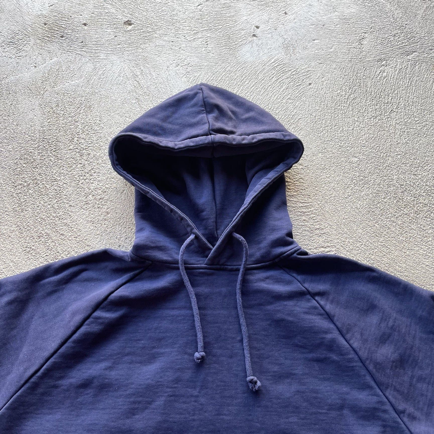 Vintage Homme Femme Hoodie Mens Large Blue Heavyweight Pullover Streetwear Hip Hop Size US L / EU 52-54 / 3 - 3 Thumbnail