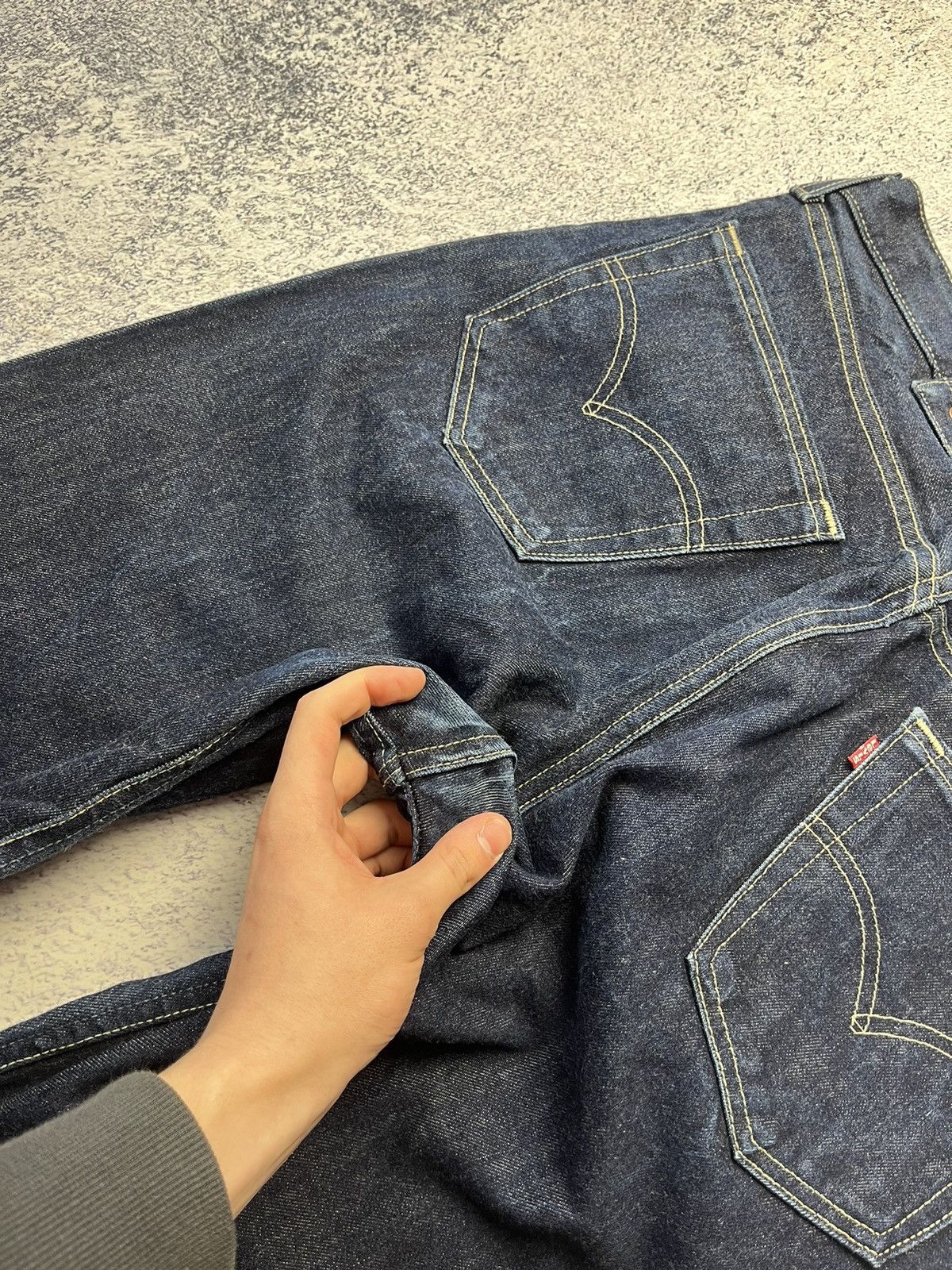 Levi's Vintage 90s Levis Blue Wash Style Baggy Jeans Y2K Rare Size US 36 / EU 52 - 21 Thumbnail