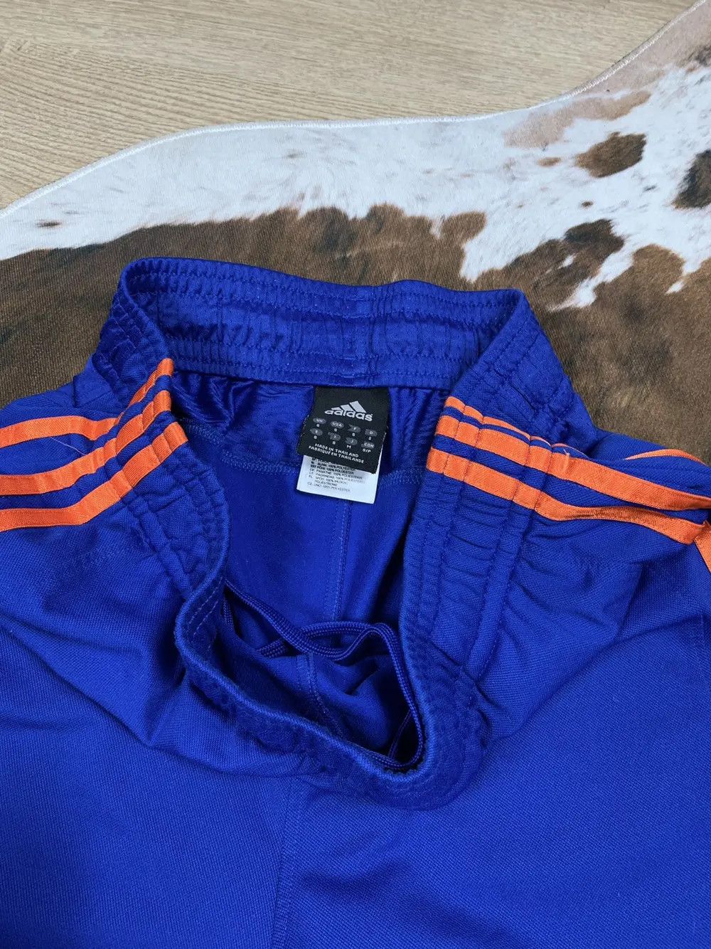 Adidas × Vintage Adidas NBA NYK Track Pants Size S Baggy Vintage Style Size US 30 / EU 46 - 7 Thumbnail