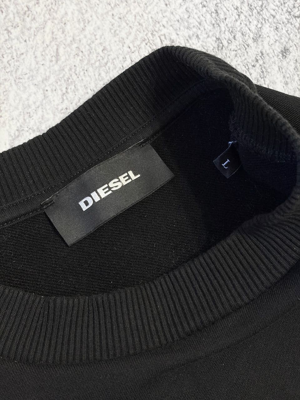 Diesel Diesel Big Logo Crew Neck Sweatshirt Size US L / EU 52-54 / 3 - 6 Thumbnail