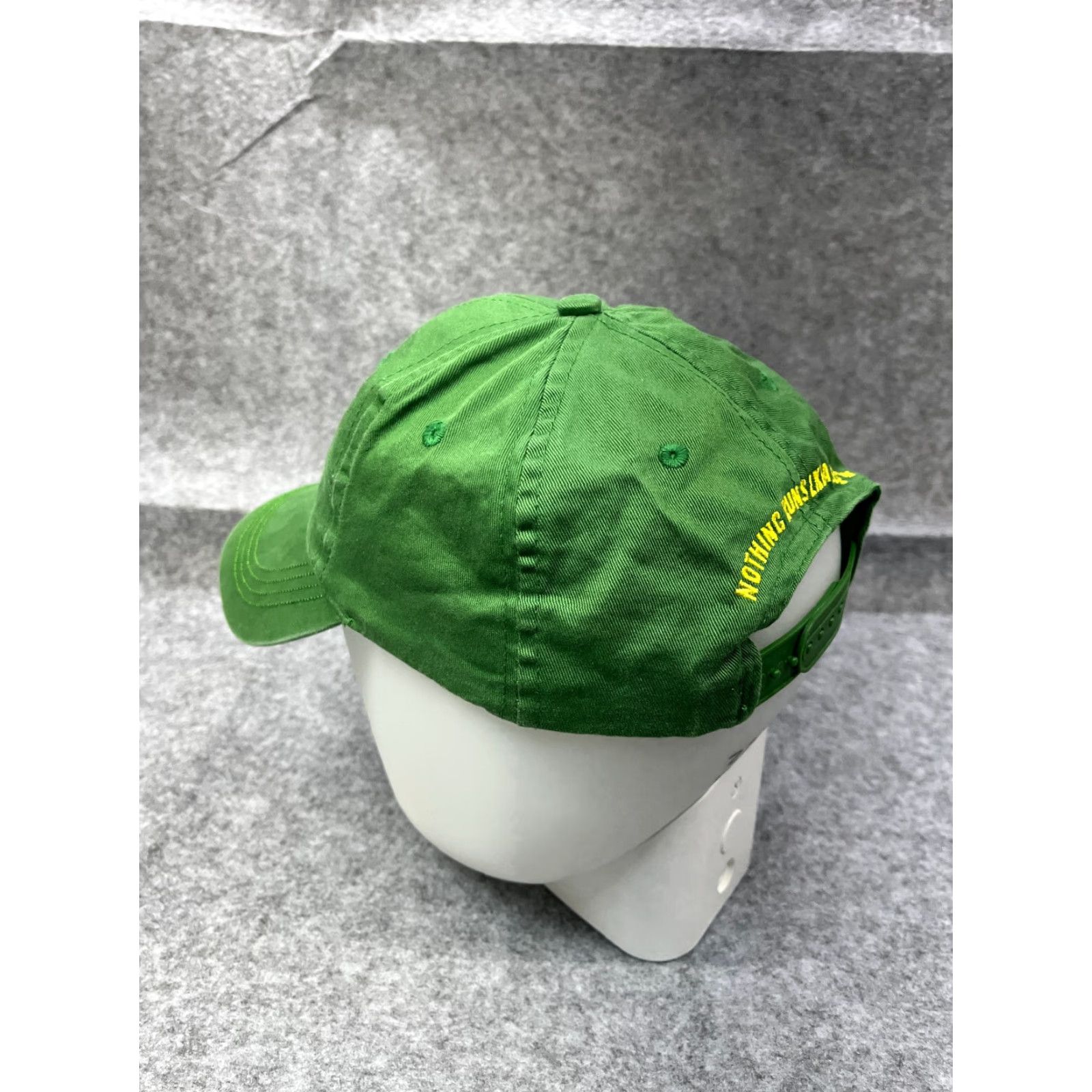 John Deere John Deere Hat Cap Snap Back Adult Green 100% Cotton Farm Equipment Agriculture Twill Adjustable Mens Outdoor Green Cap Snapback Hats Size ONE SIZE - 5 Thumbnail
