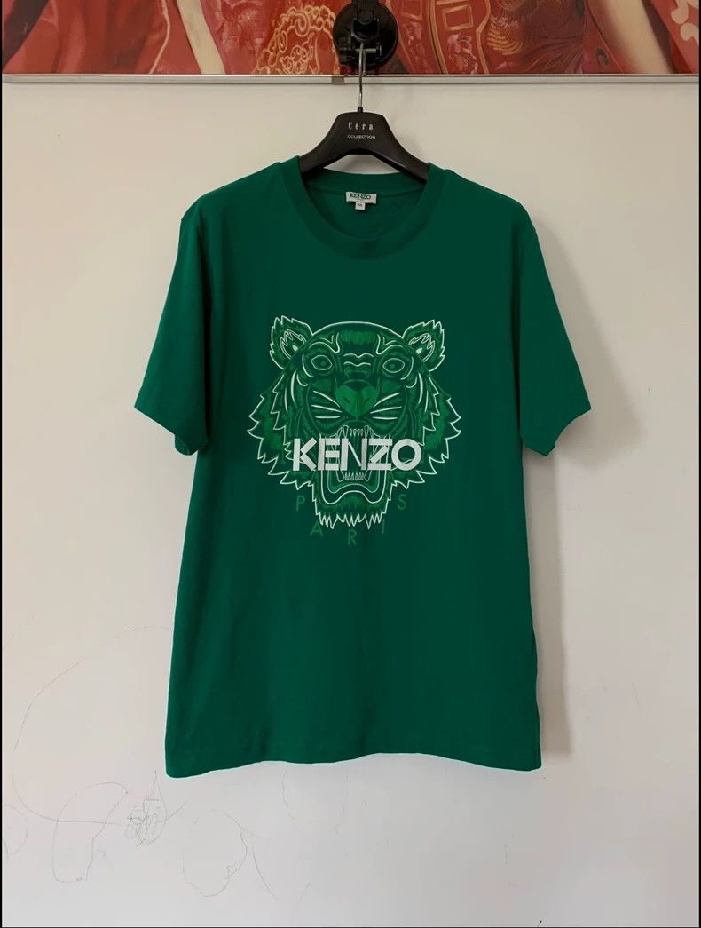 Kenzo KENZO Short sleeve tiger head T-shirt Size US M / EU 48-50 / 2 - 1 Thumbnail