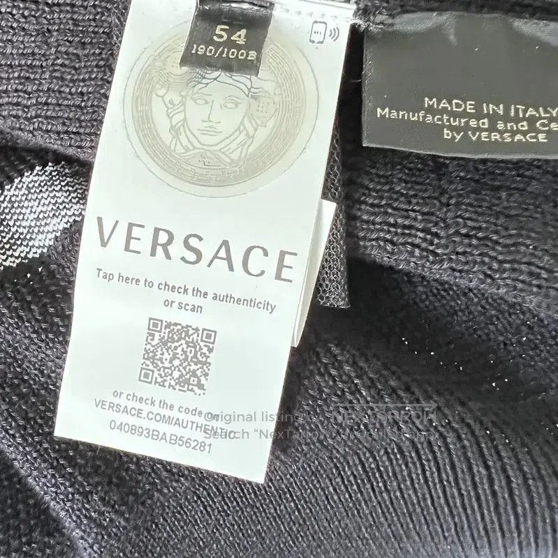 Other Versace Men's Color Block Long Sleeve Sweater . Size US XXL / EU 58 / 5 - 6 Thumbnail