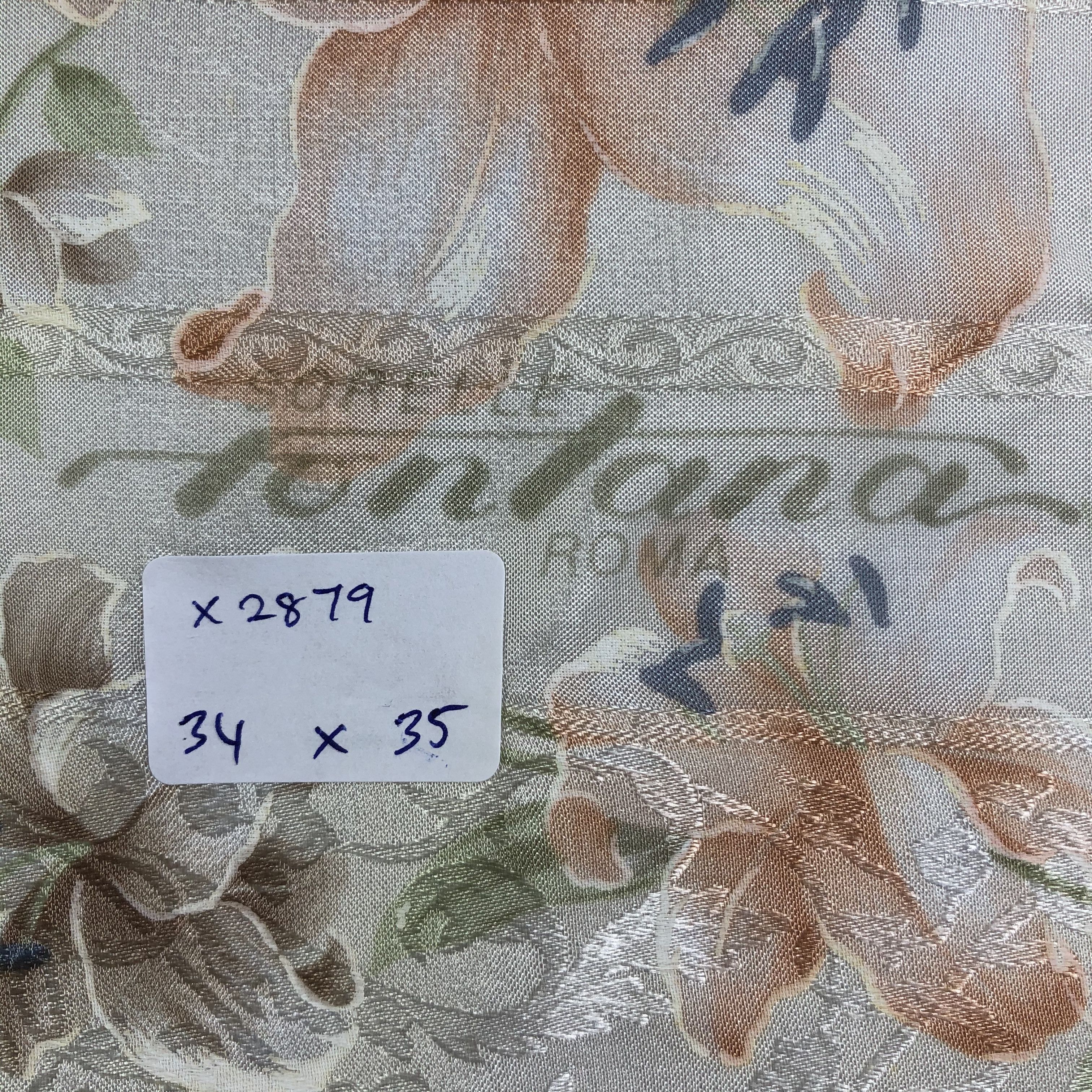 Vintage Vintage Sorelle Fontana Silk Scarf Size ONE SIZE - 6 Thumbnail