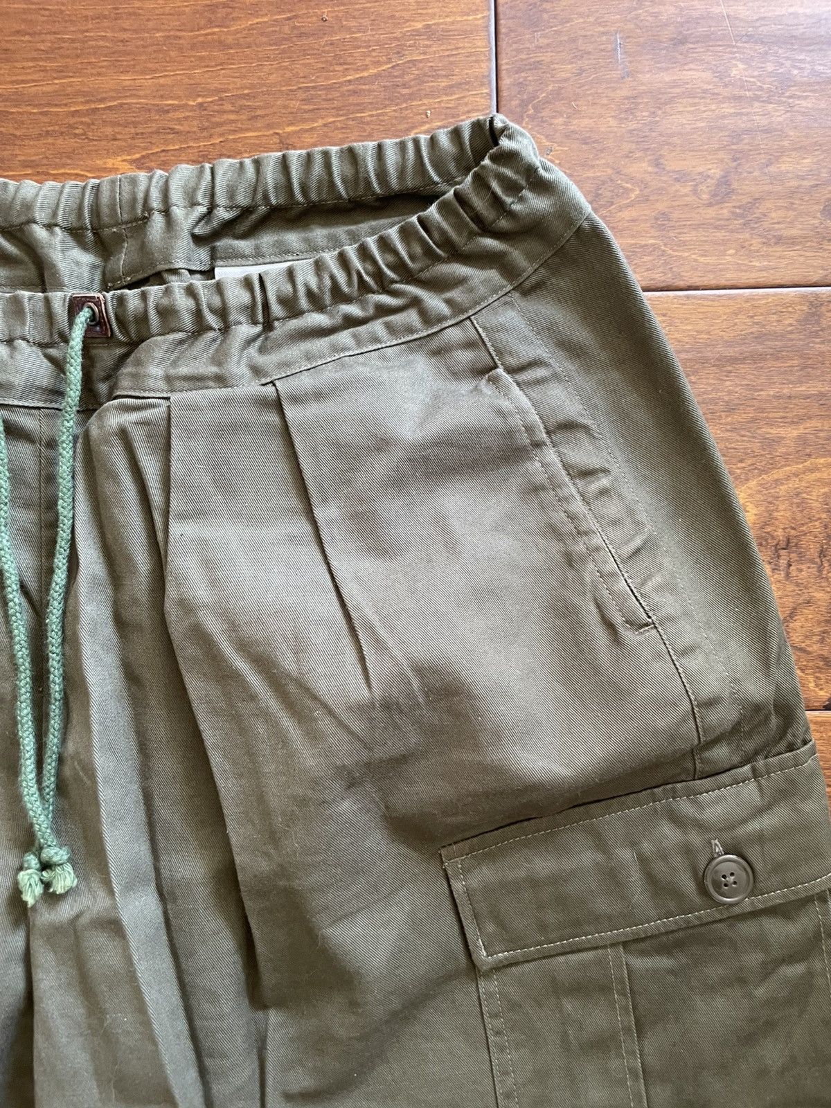 Vintage WorkWear Cropped Cargo Pants Size US 36 / EU 52 - 2 Thumbnail