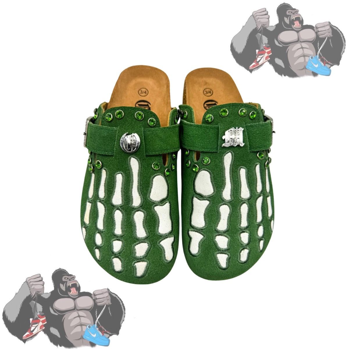 靴 Octavious Marks Fish Bone Clogs Octavious Marks Fish Bone 