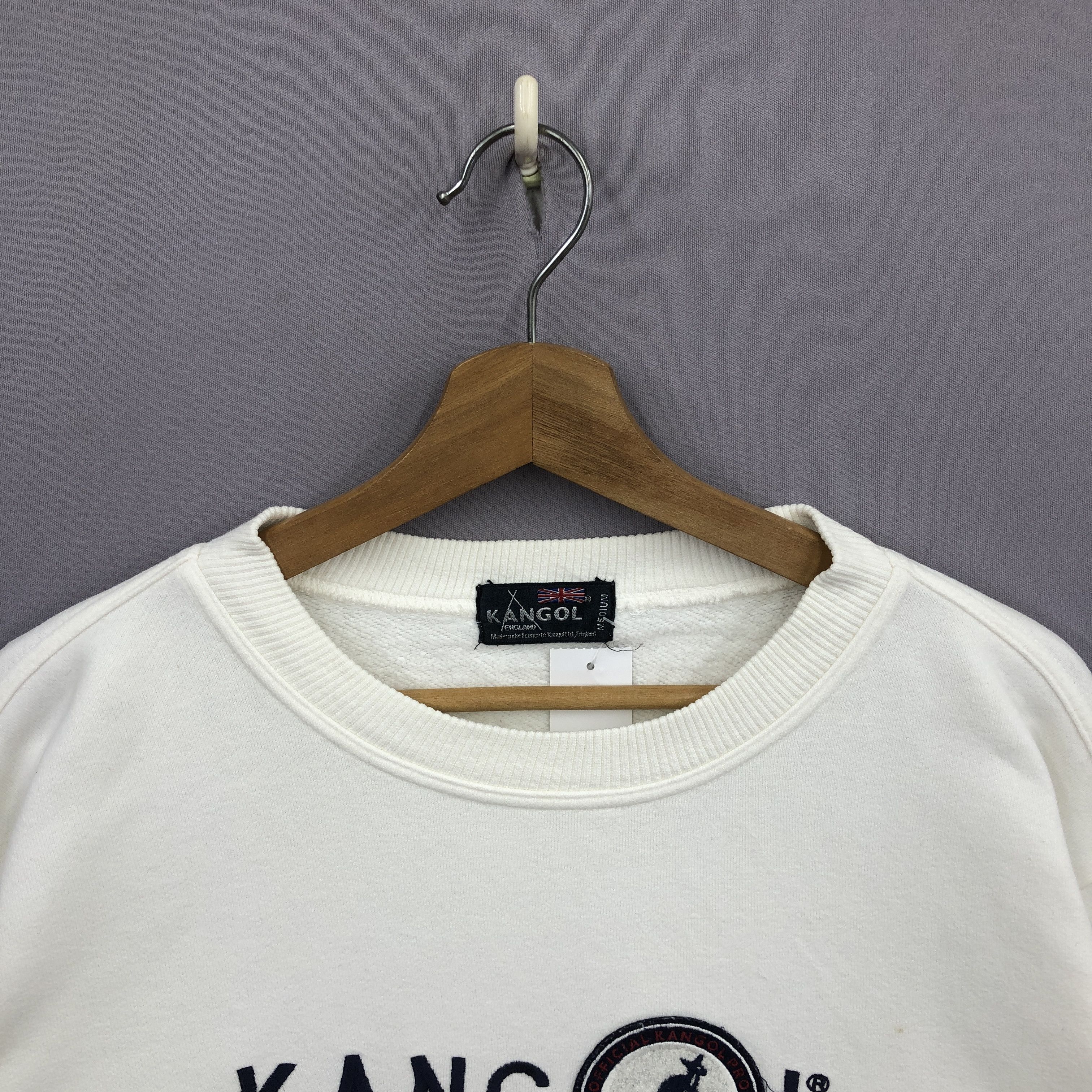Kangol × Vintage Vintage Kangol Sweater Kangol Sweatshirt Jumper Pullover Size US L / EU 52-54 / 3 - 4 Thumbnail