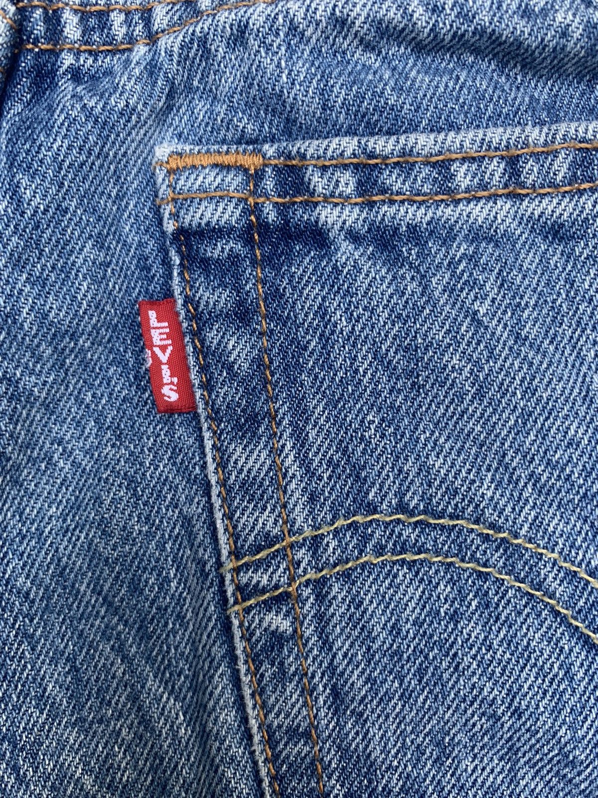 Levi's Levis 501 Levis Premium Big E Side Tape Denim Pants Size 26" / US 2 / IT 38 - 12 Thumbnail