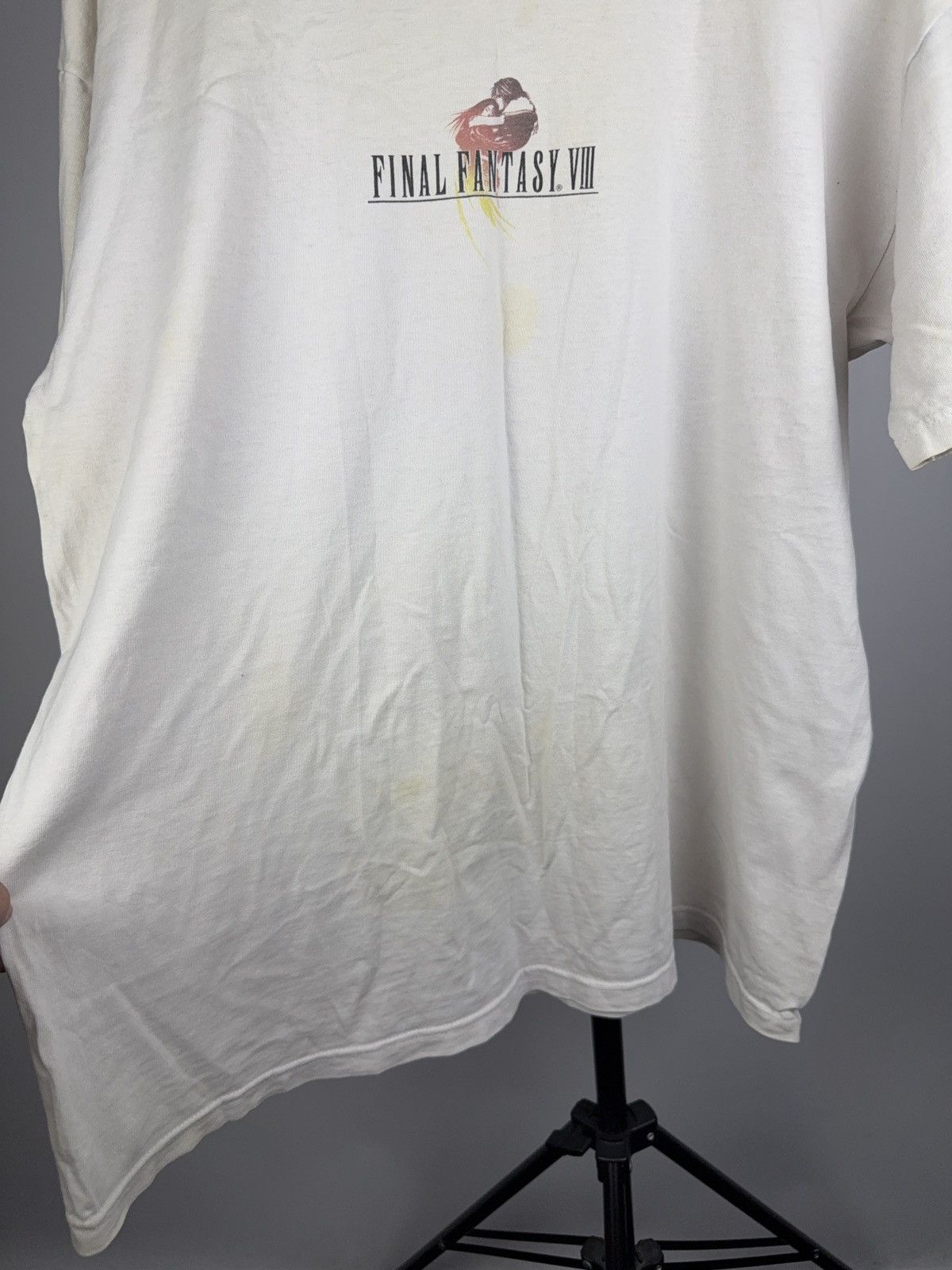 Vintage Vintage 90s Final Fantasy VIII FF8 T Shirt White Size XL Size US XL / EU 56 / 4 - 12 Thumbnail