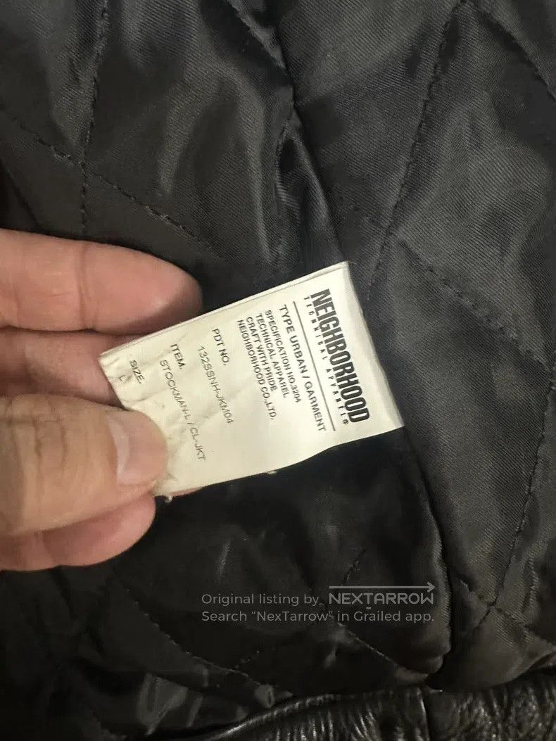Neighborhood Neighborhood Leather Jacket Size US L / EU 52-54 / 3 - 7 Thumbnail
