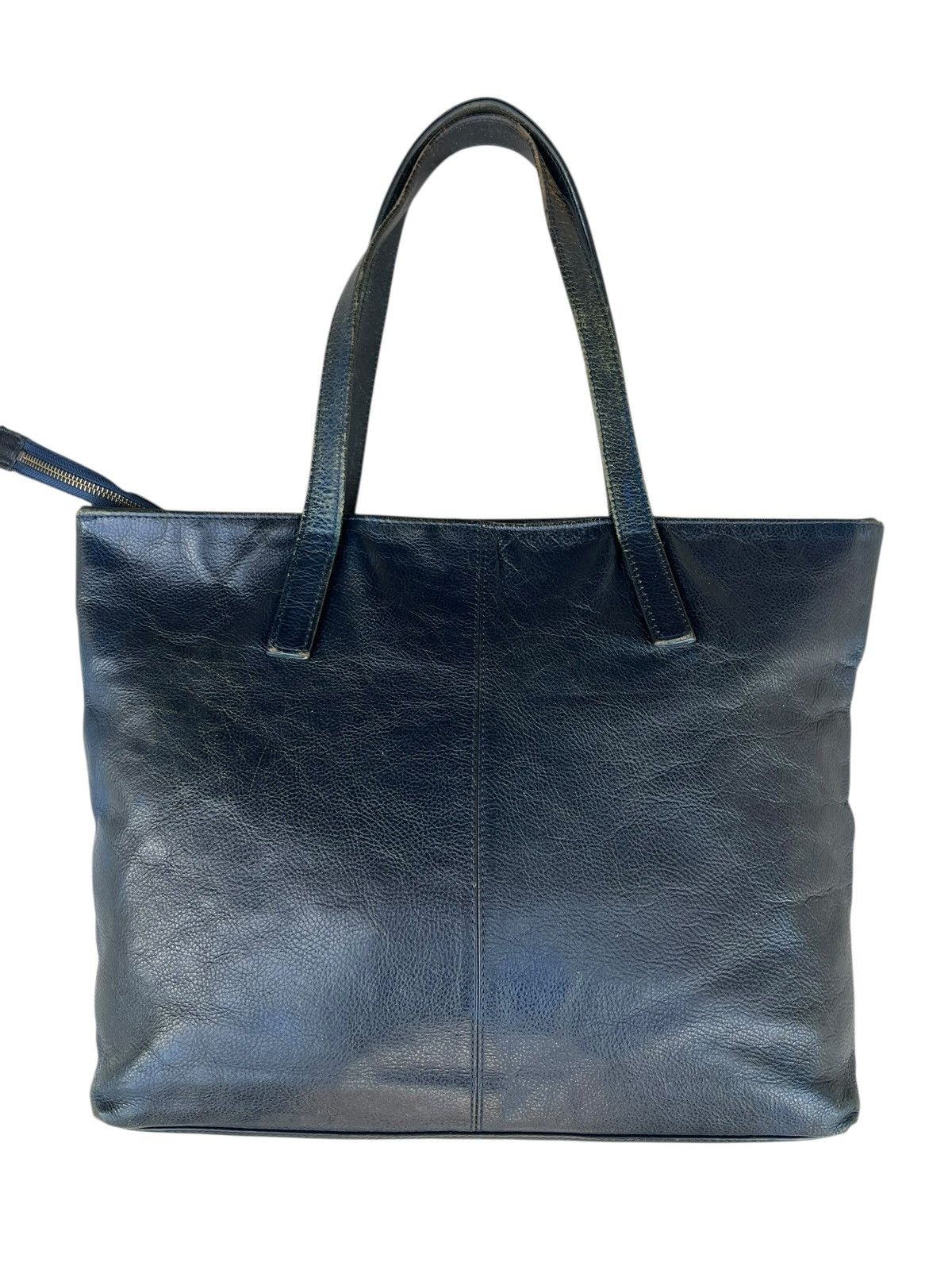 Bajra L.E.D. Bites Tokyo Distressed Faded Patina Leather Tote Bag Size ONE SIZE - 9 Thumbnail