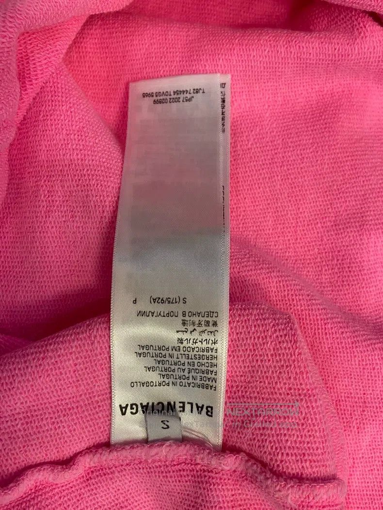 Balenciaga Balenciaga Pink Hooded Zipper Jacket Size US S / EU 44-46 / 1 - 5 Thumbnail
