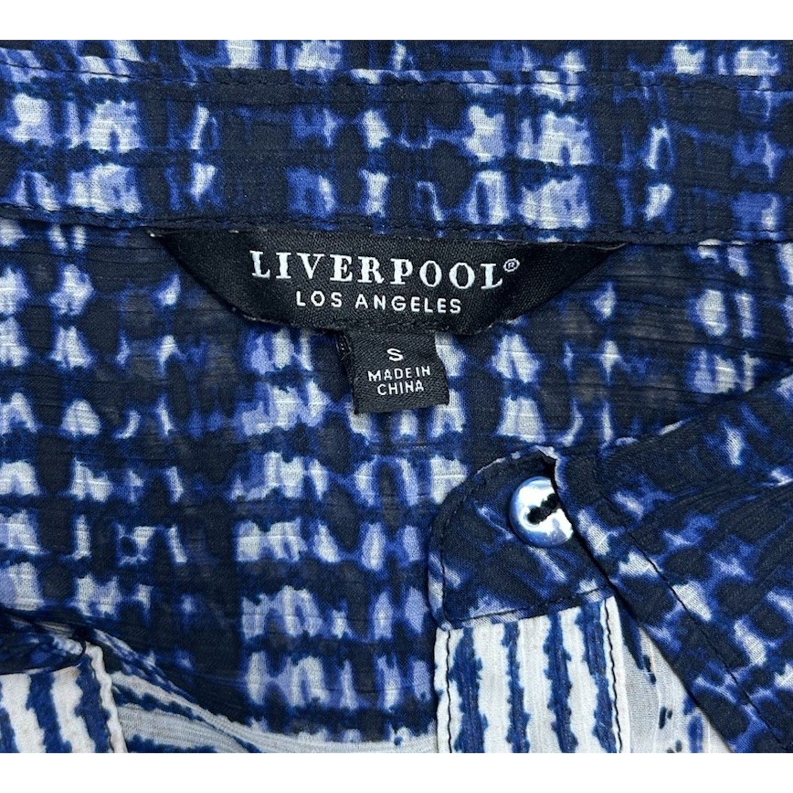 Other Liverpool Los Angeles Collared Blouse Grecian Tile Size S Size S / US 4 / IT 40 - 7 Thumbnail