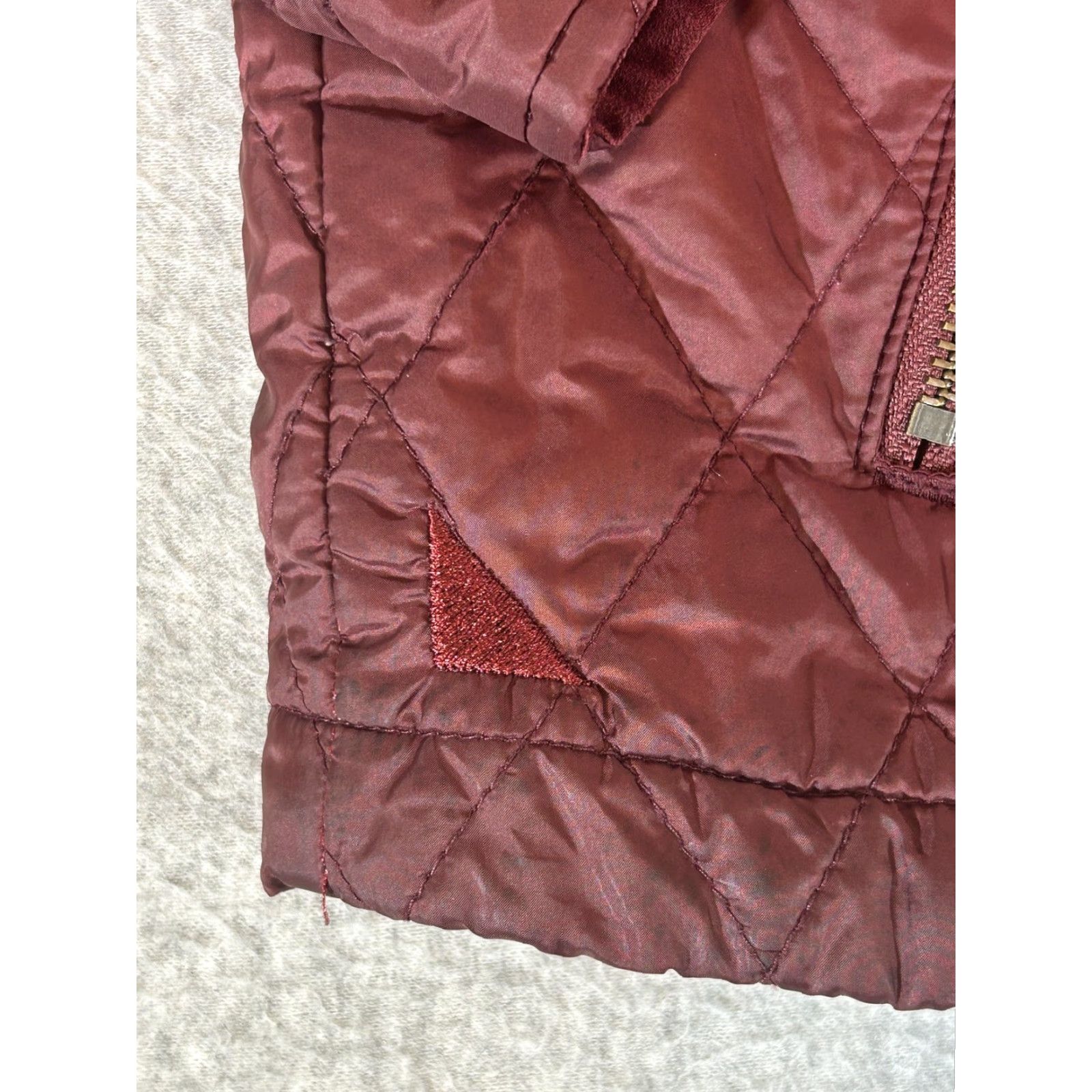 UNTUCKit UNTUCKit Jacket Mens M Red Quilted Marne City Zip Lightweight Puffer Coat Size US M / EU 48-50 / 2 - 3 Thumbnail