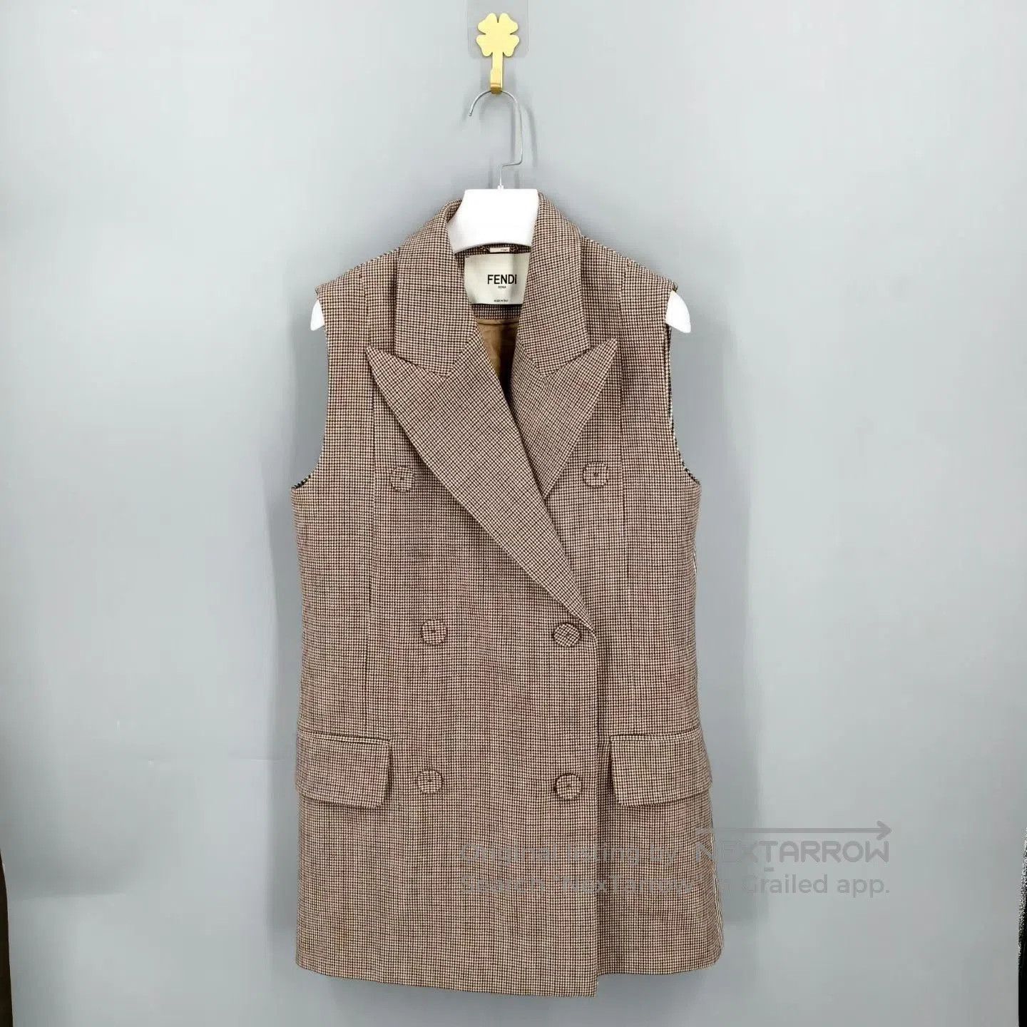 Fendi Fendi Houndstooth Suit Three-Piece. Size XS / US 0-2 / IT 36-38 - 4 Thumbnail