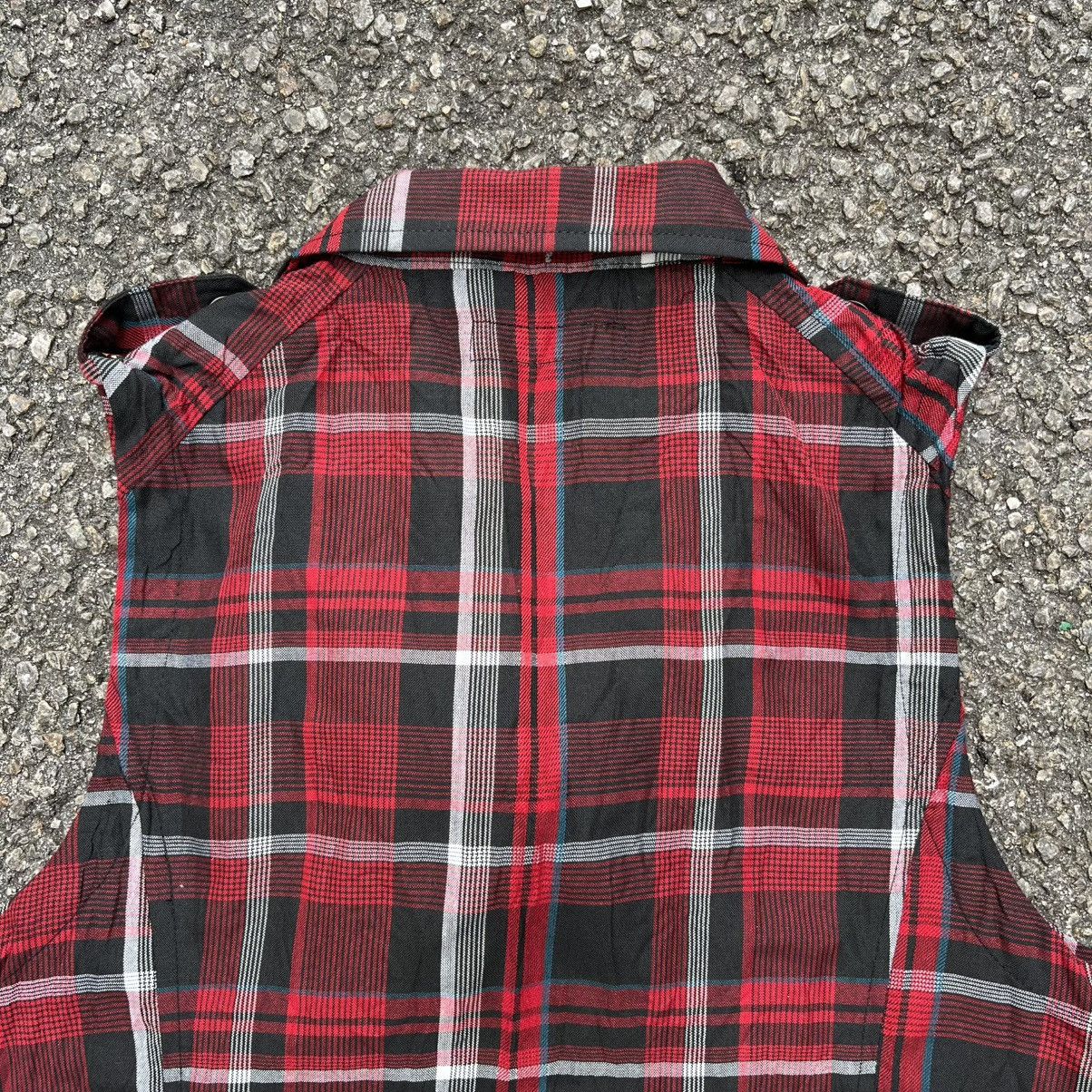 Hysteric Glamour In The Attic Tartan Seditionaries Punk Rock Vest Jacket Size US M / EU 48-50 / 2 - 9 Thumbnail