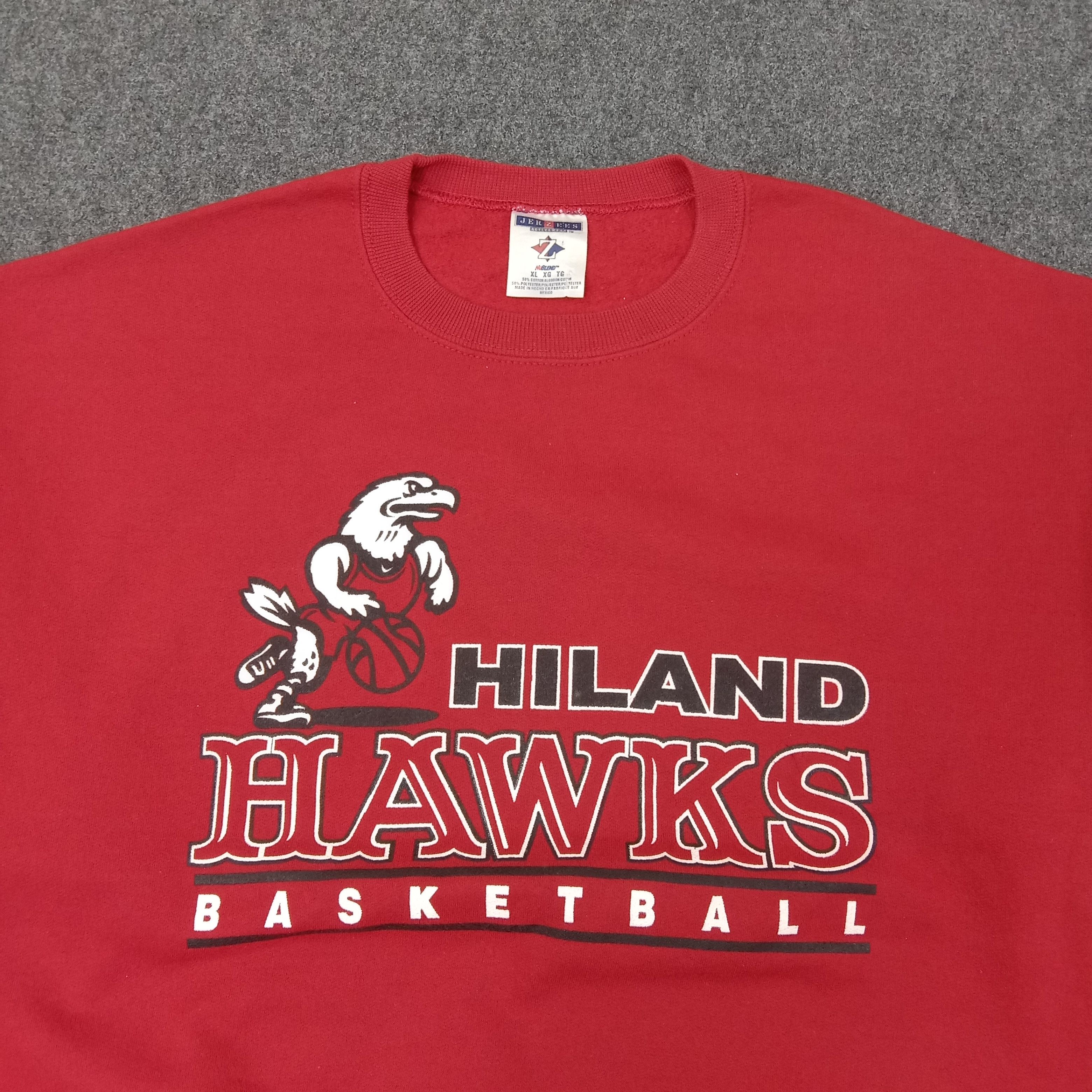NBA Hiland Hawks Basketball NBA Promo Sweatshirt C226N19 Size US XL / EU 56 / 4 - 2 Thumbnail