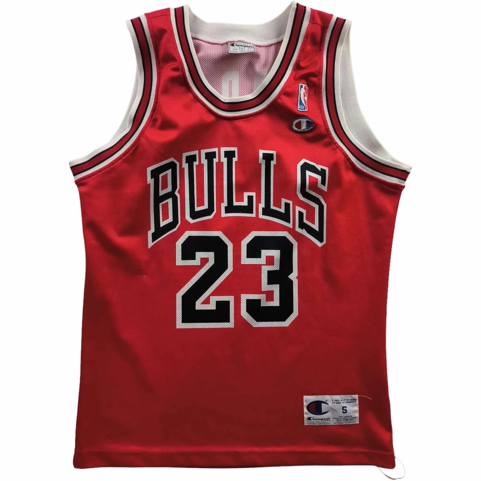 Chicago Bulls Michael Jordan Champion EU NBA jersey size S