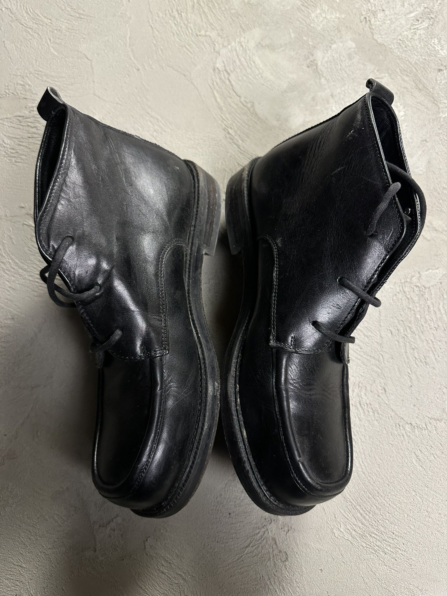 Kickers Vintage Kickers Chunky Leather Boots Shoes Size US 10 / EU 43 - 8 Thumbnail