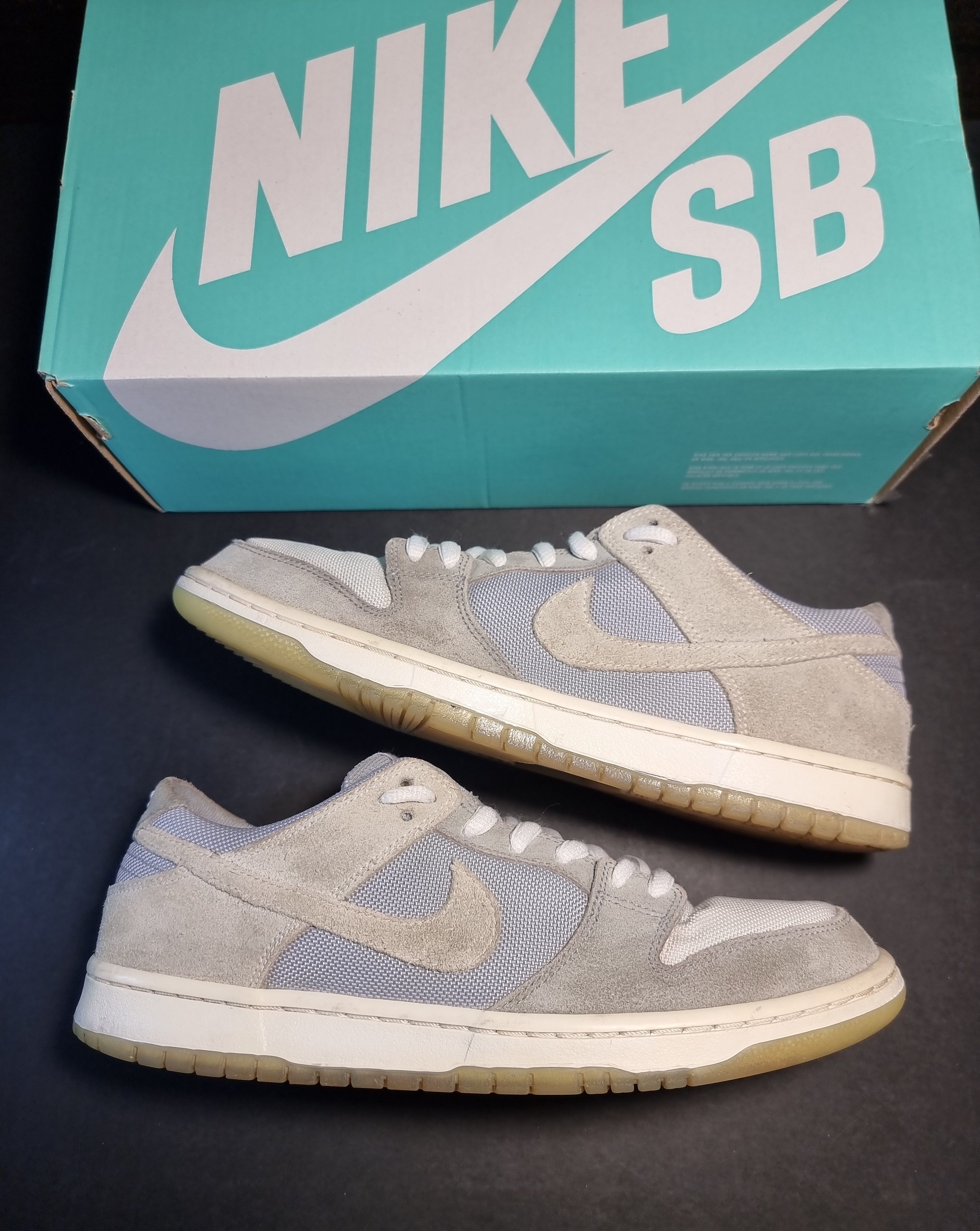 Nike SB Nike SB Dunk Low Wolf Grey Size US 10 / EU 43 - 1 Thumbnail