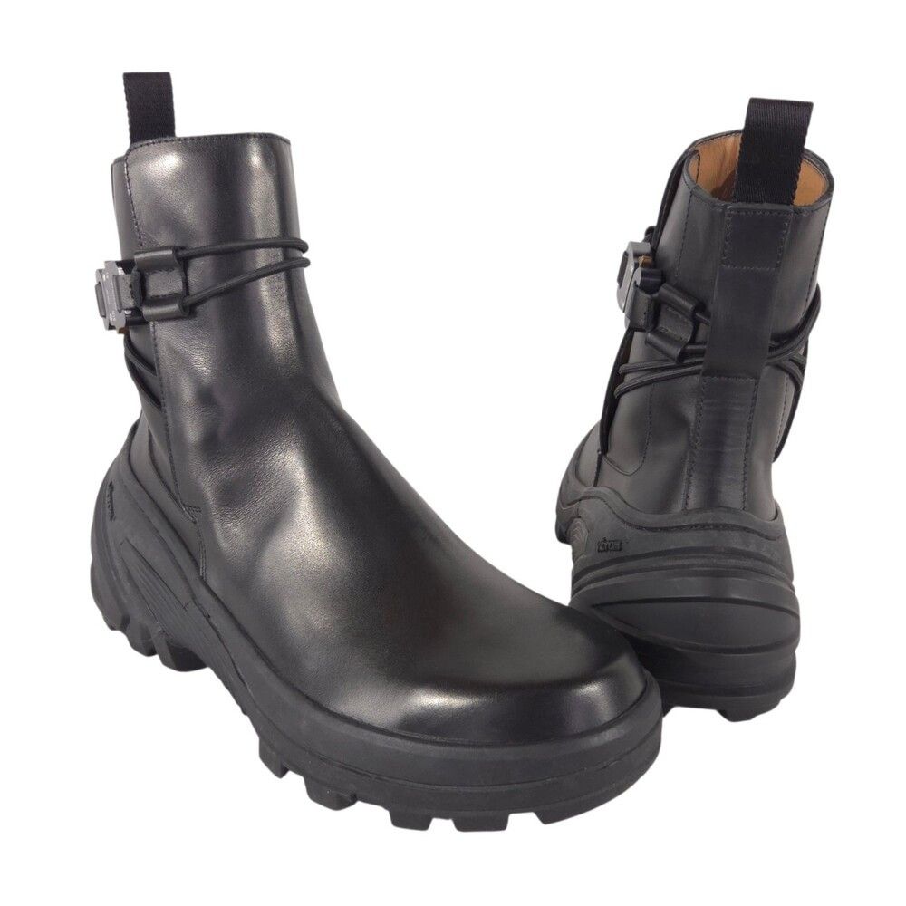1017 ALYX 9SM 1017 ALYX 9SM Leather Buckle Ankle Boots US 9 EU 42 Mens Size US 9 / EU 42 - 1 Thumbnail