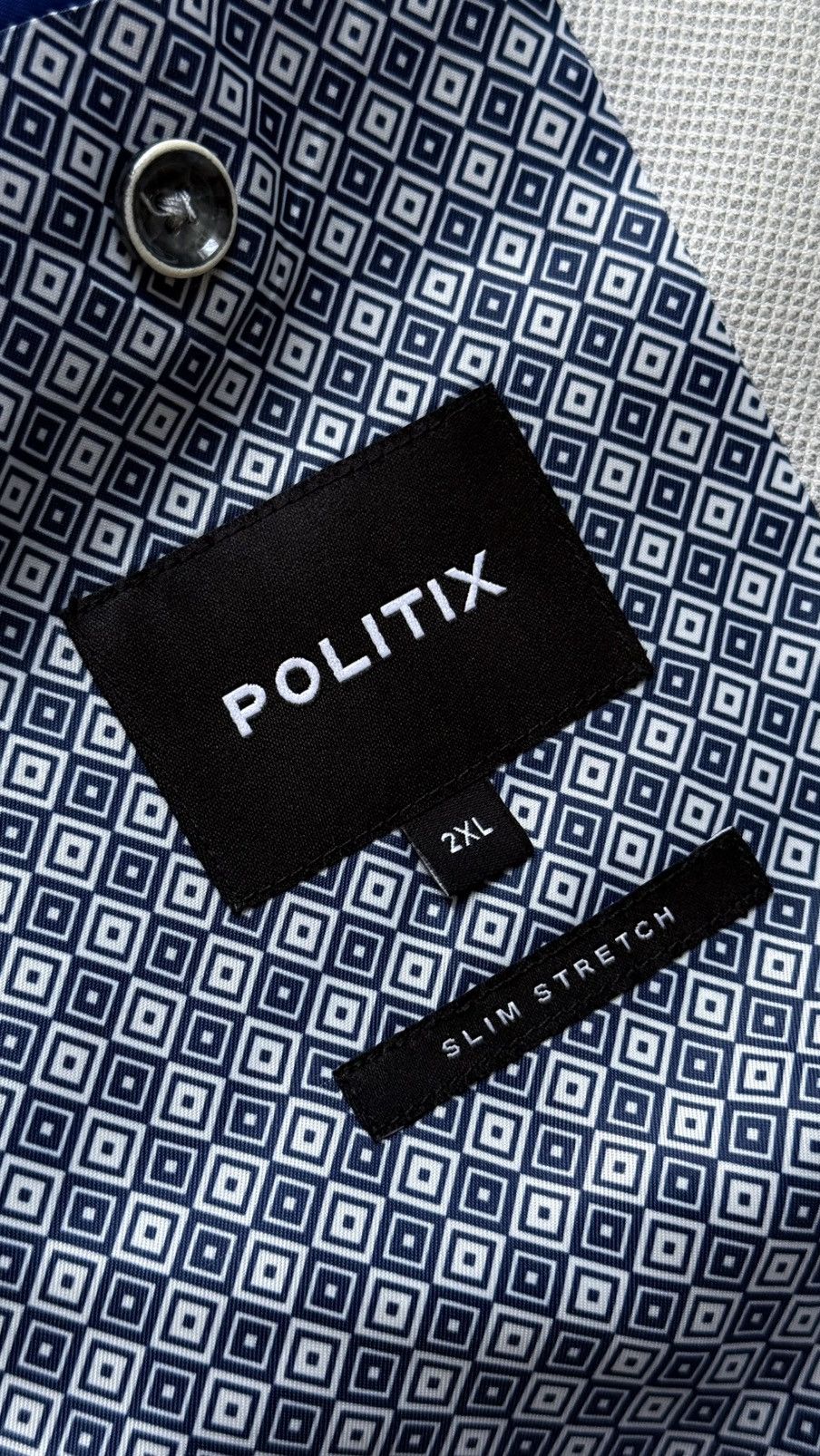 Other Politix light blue slim fit suit jacket Size XXL Size 52R - 3 Thumbnail