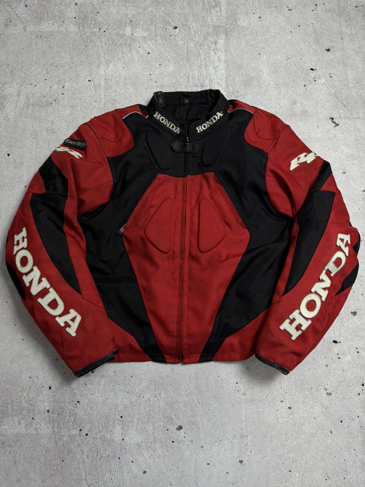 Vintage Vetements Balenciaga Style Honda Racing Moto Jacket