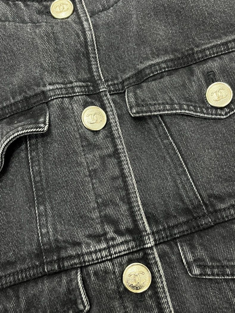 Chanel chanel Denim four-pocket cotton jacket Size XS / US 0-2 / IT 36-38 - 2 Thumbnail