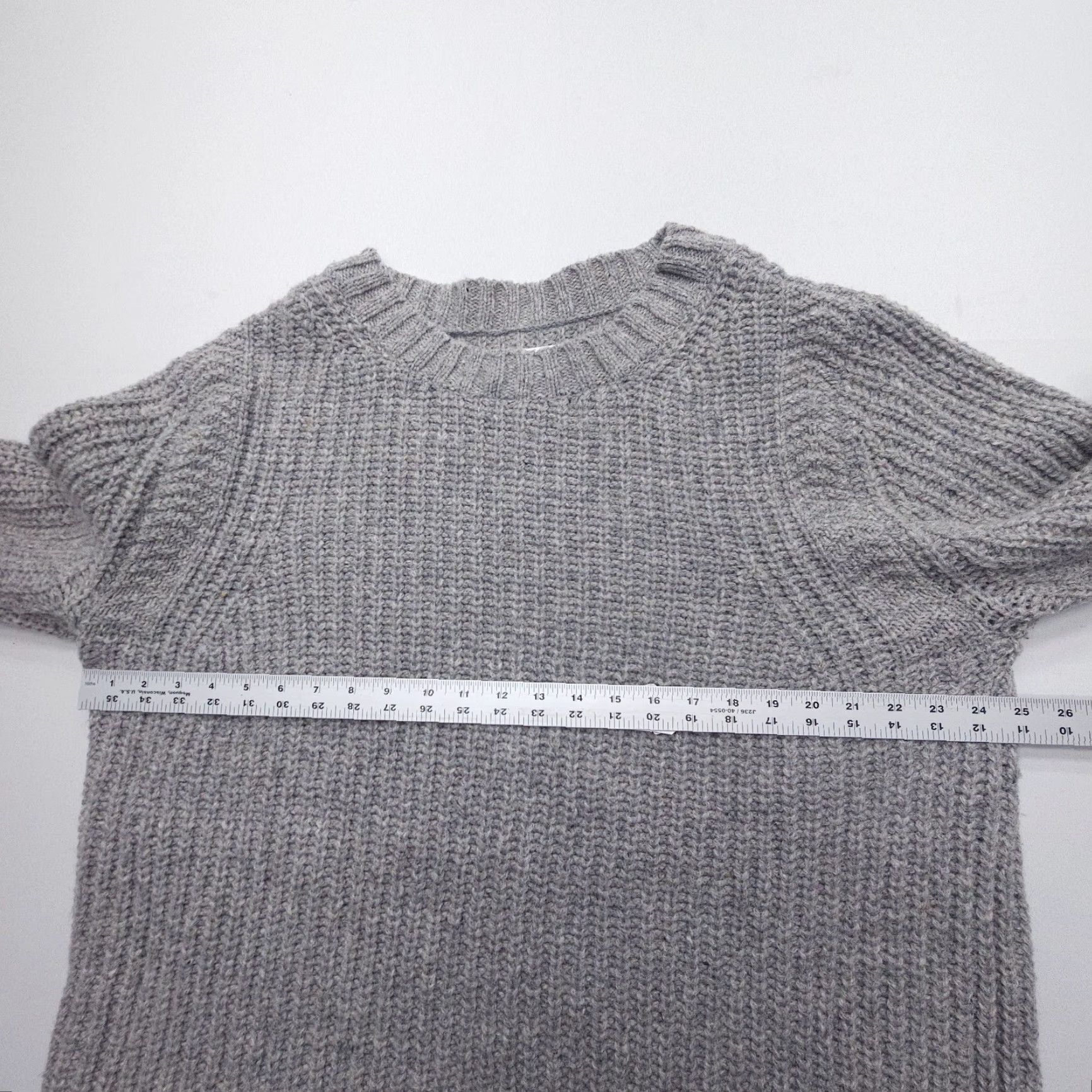 Vintage REI Co-op Wallace Lake Wool Chunky Knit Sweater Mens XL Gray Fisherman Outdoor Size US XL / EU 56 / 4 - 6 Thumbnail