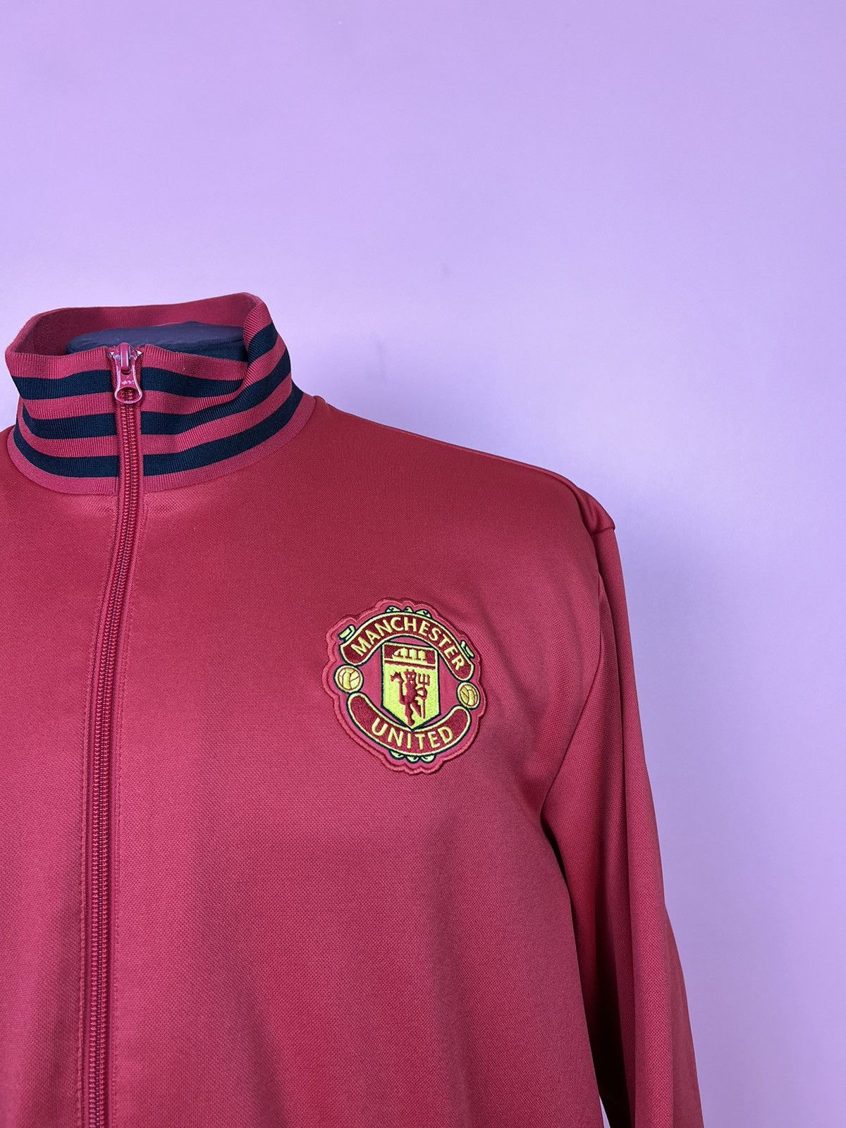 Adidas Adidas Manchester United track jacket vintage soccer Size US XXL / EU 58 / 5 - 2 Thumbnail